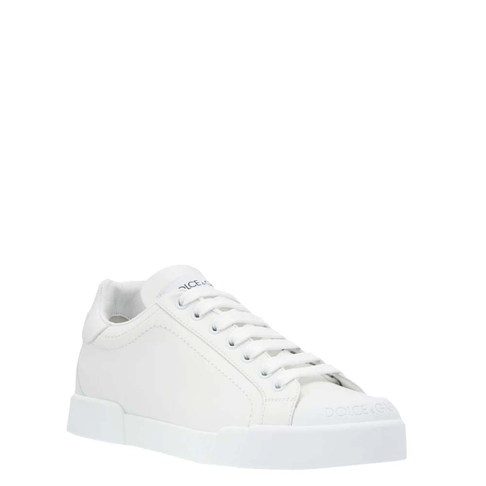 

Dolce & Gabbana White Portofino Sneakers Size EU