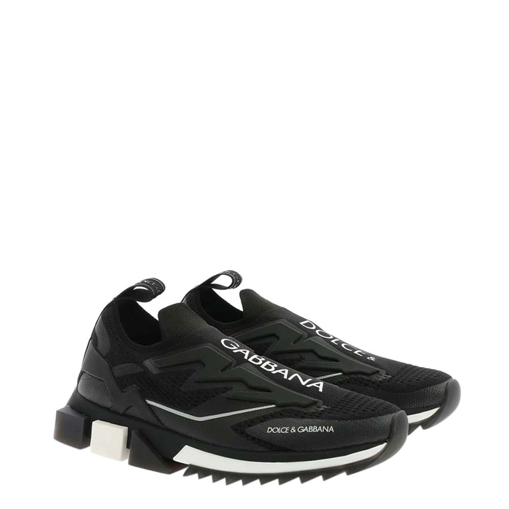 

Dolce & Gabbana Black Sorrento Sneakers Size EU