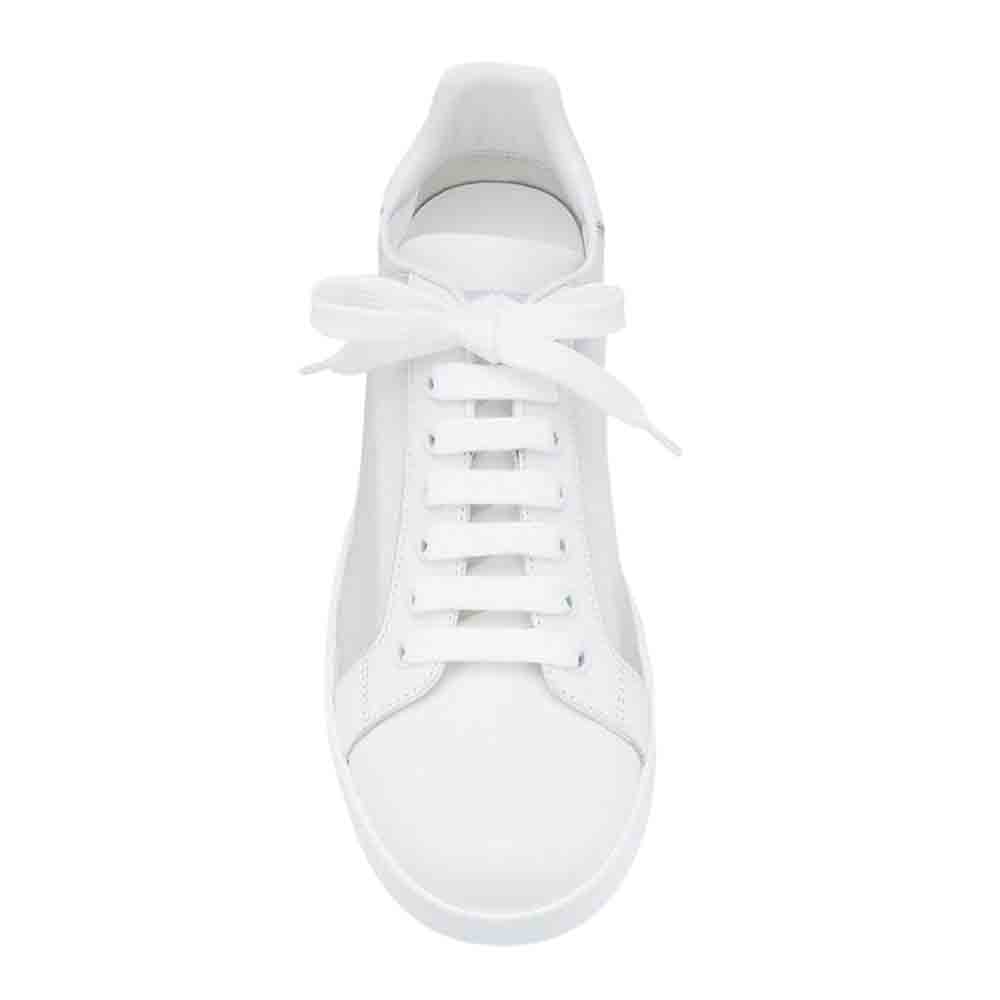 

Dolce & Gabbana White Portofino Low-top Sneakers Size EU