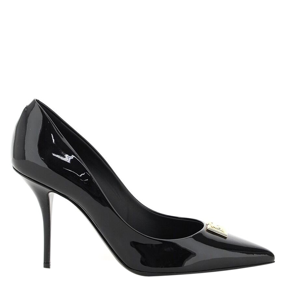 

Dolce & Gabbana Black Patent Leather Pumps Size IT