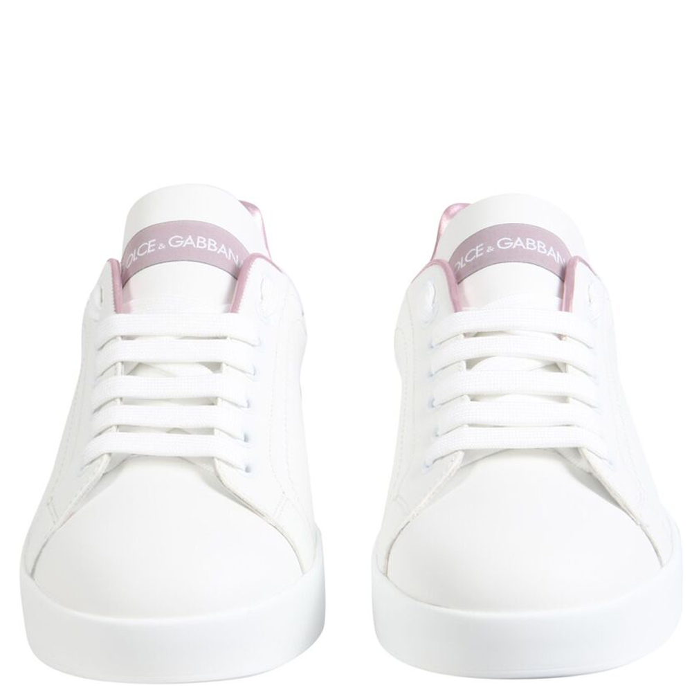 

Dolce & Gabbana White Portofino Sneakers Size IT