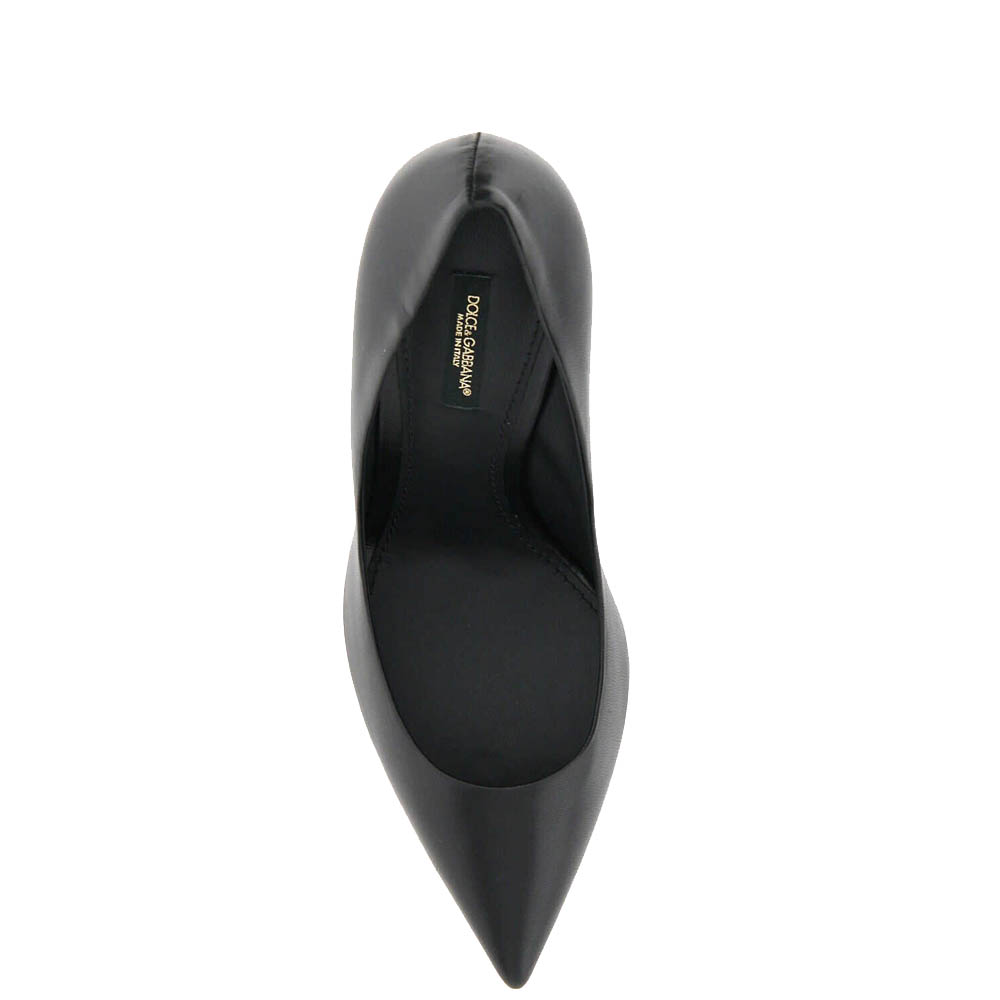 

Dolce & Gabbana Black Leather Pumps Size IT