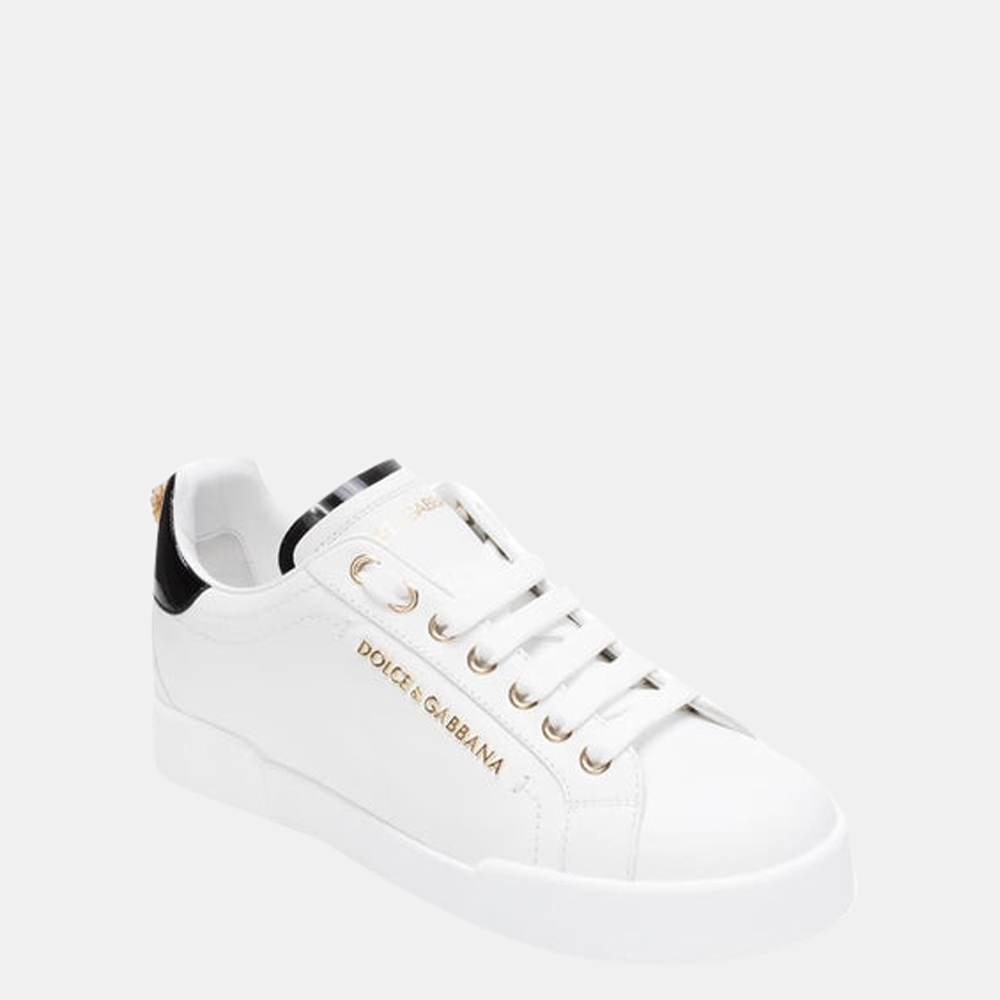

Dolce & Gabbana White Portofino Sneakers EU