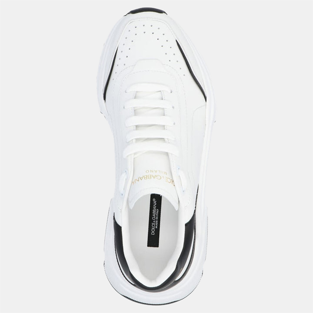 

Dolce & Gabbana White Nappa Calfskin Daymaster Sneaker Size EU