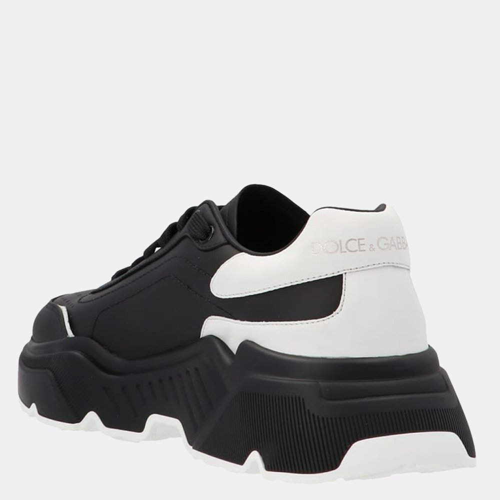 

Dolce & Gabbana Black Calfskin nappa Daymaster Sneaker Size EU