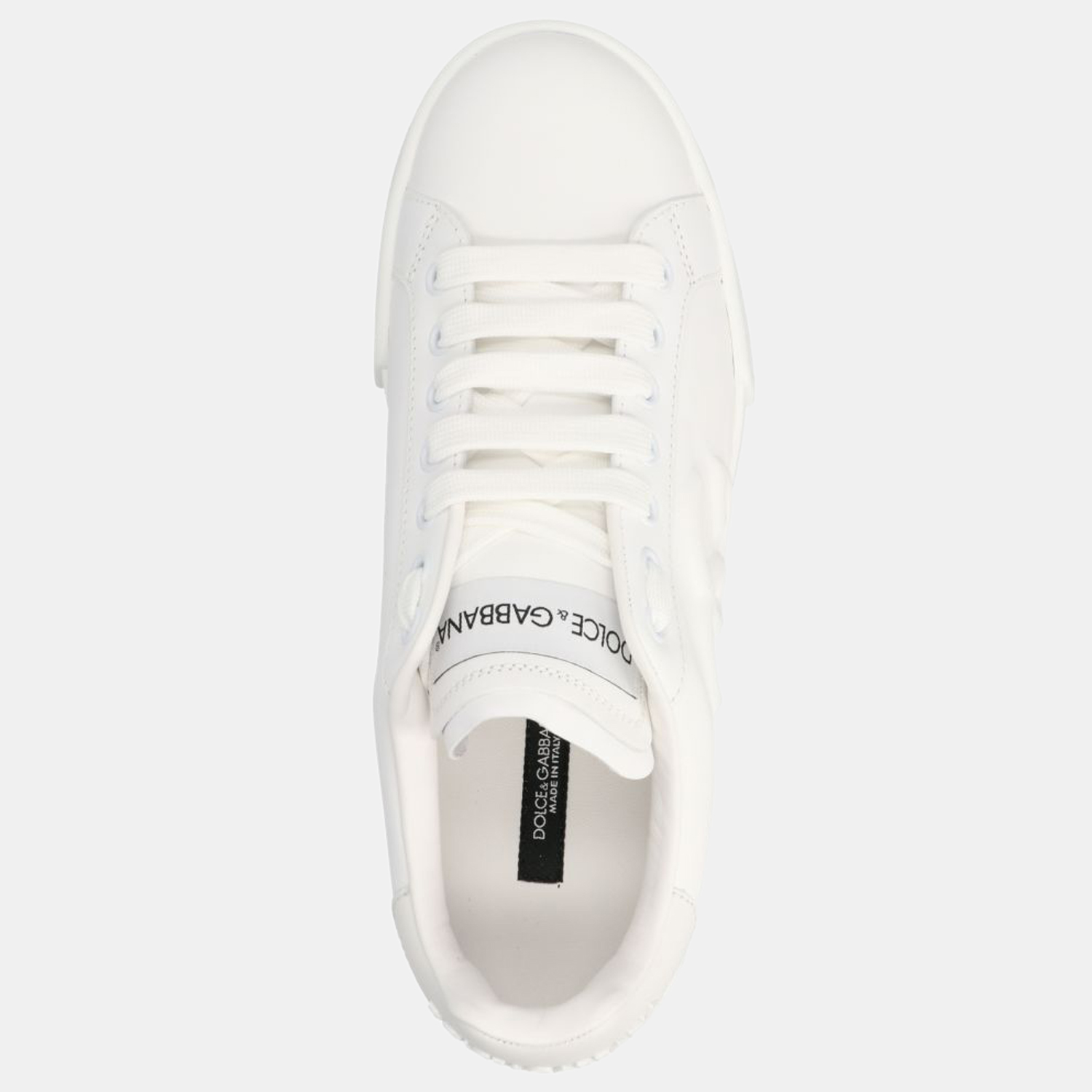 

Dolce & Gabbana White Logo DG Sneakers Size IT