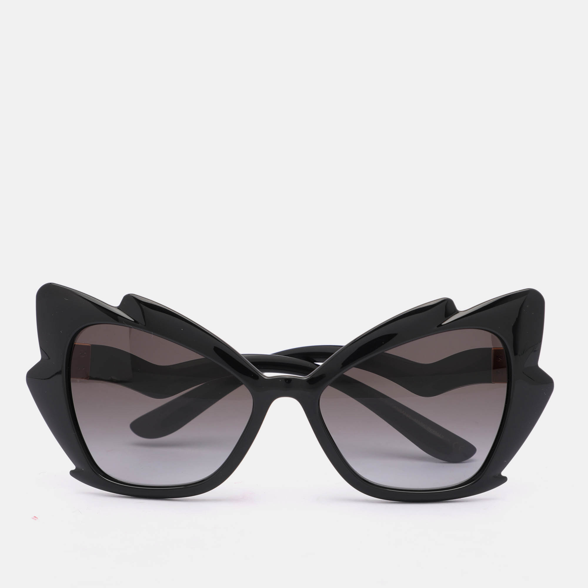 

Dolce & Gabbana Black Acetate DG6166 Cat Eye Sunglasses