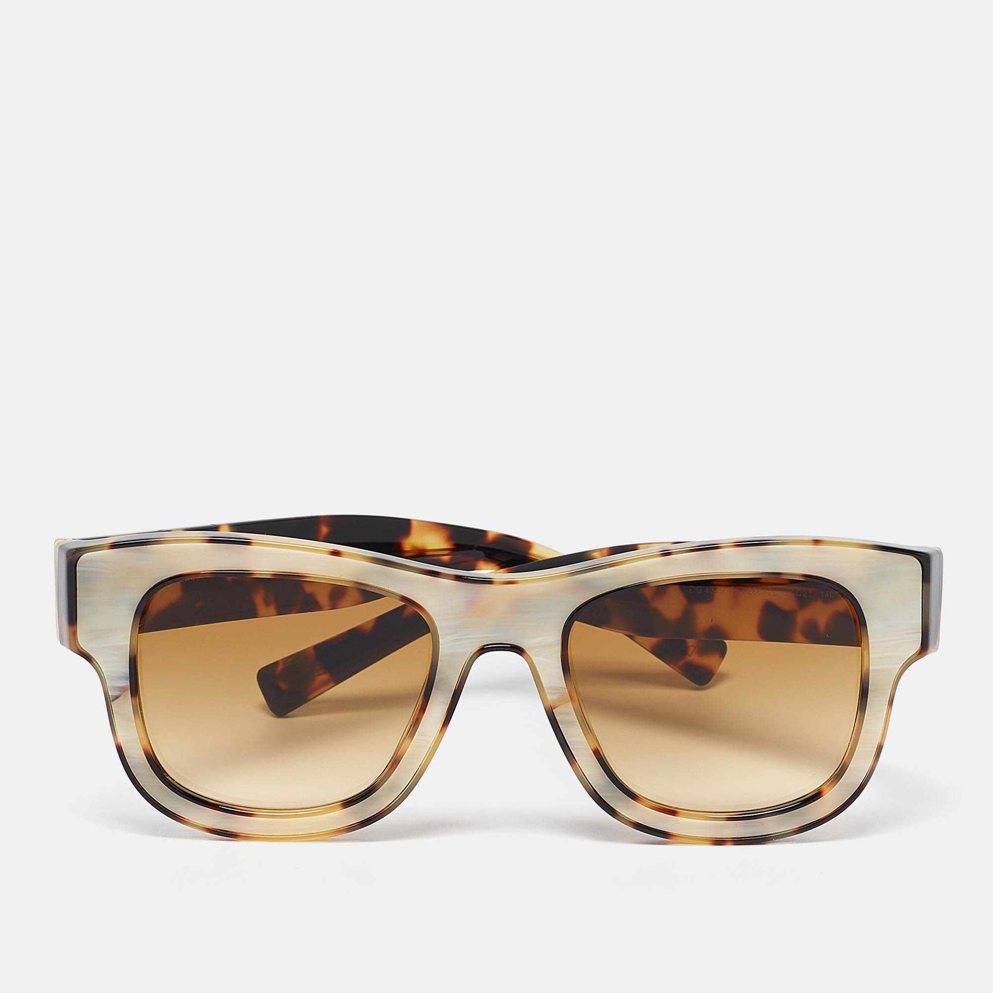 

Dolce & Gabbana Tortoise Brown Gradient DG4379-F Wayfarer Sunglasses