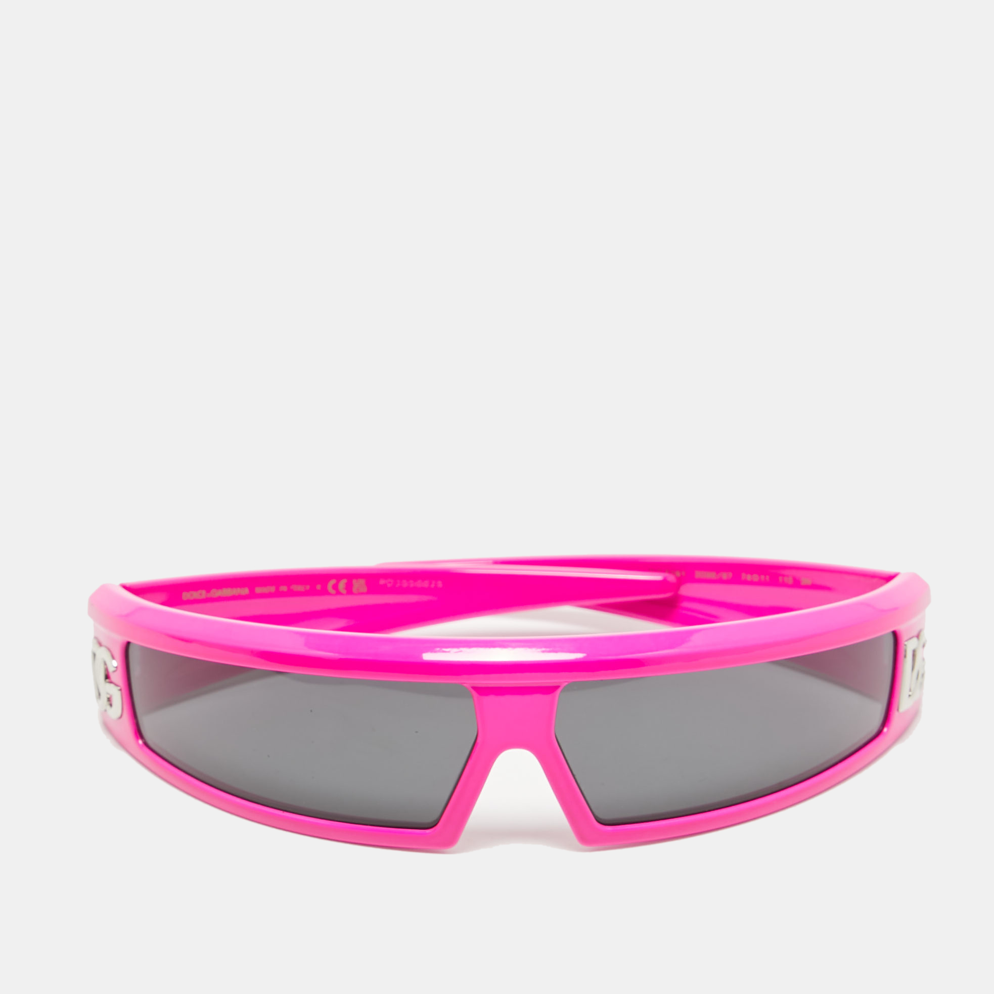 

Dolce & Gabbana Pink/Black DG6181 Shield Sunglasses