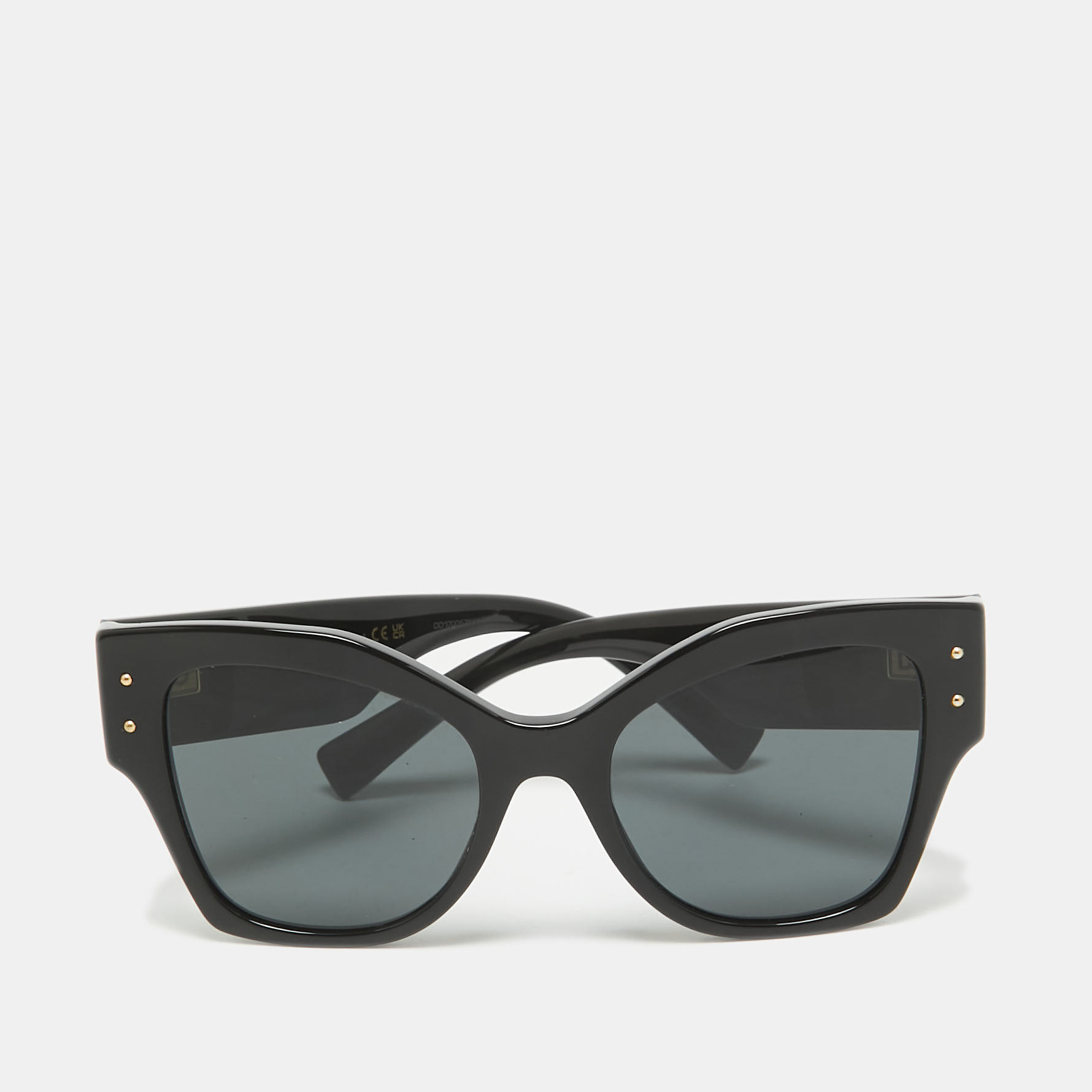 

Dolce & Gabbana Black DG4478 Logo Butterfly Sunglasses