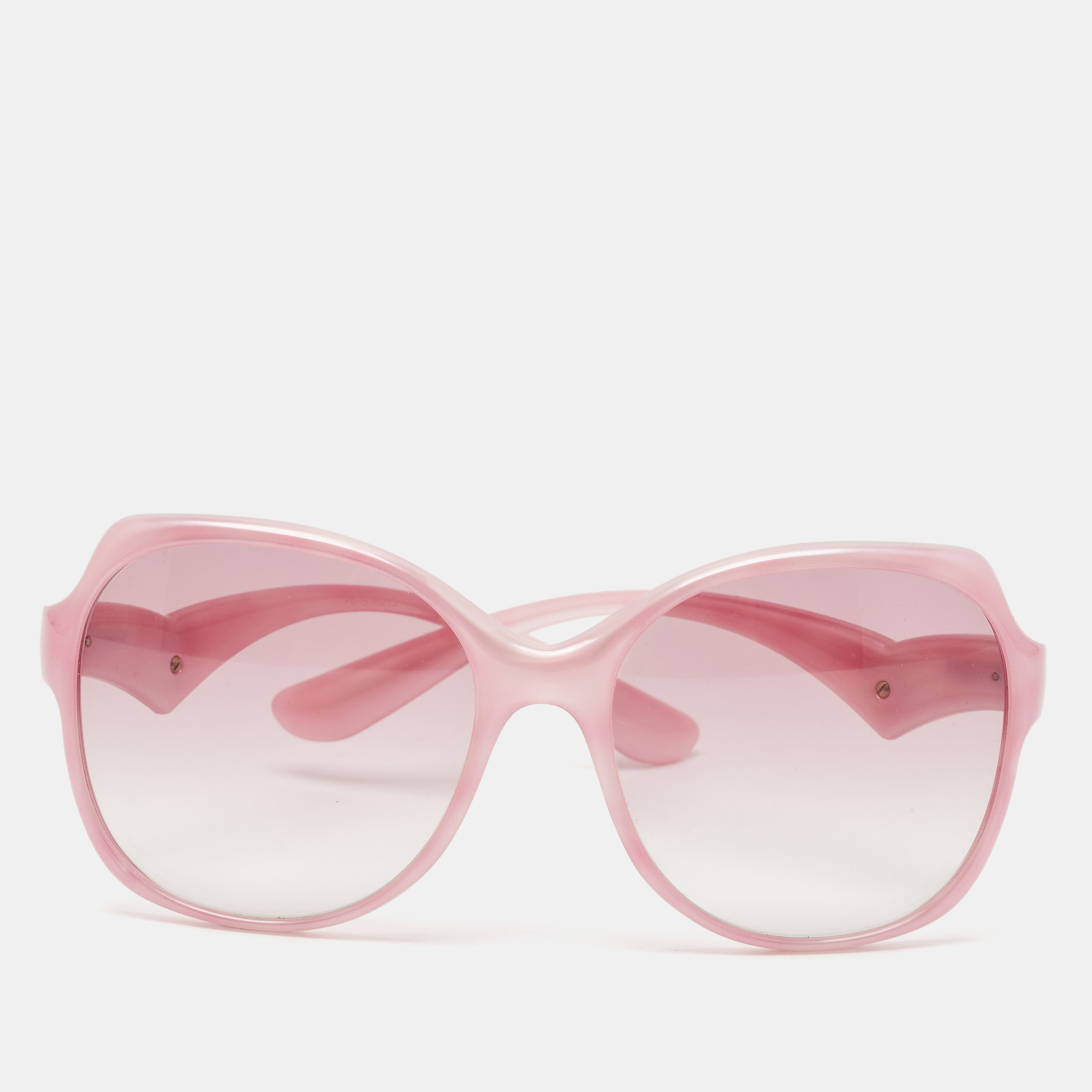 

Dolce & Gabbana Pink Gradient DG6154 Oversized Sunglasses