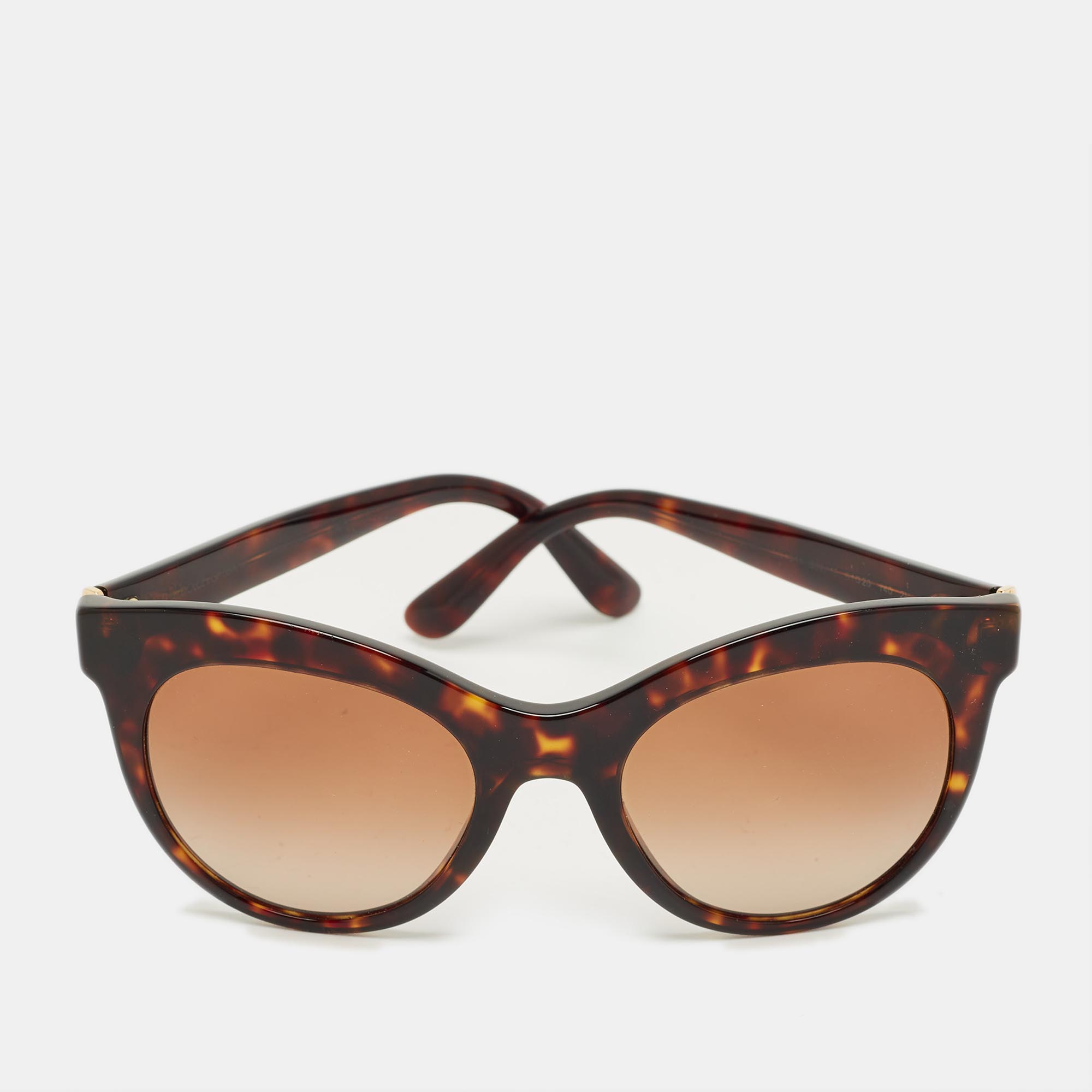 

Dolce & Gabbana Tortoise Brown Gradient DG4311 Cat Eye Sunglasses