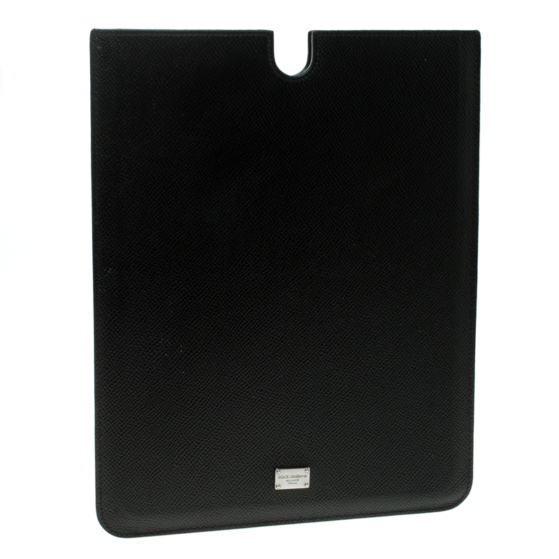 

Dolce & Gabbana Black Leather iPad 2 Case