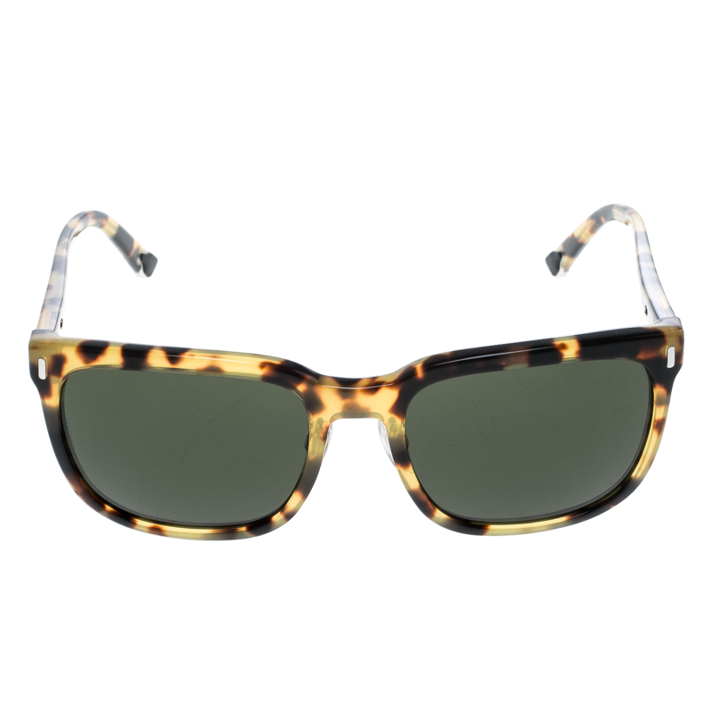 

Dolce and Gabbana Tortoise Shell/Green DG4271 Wayfarer Sunglasses