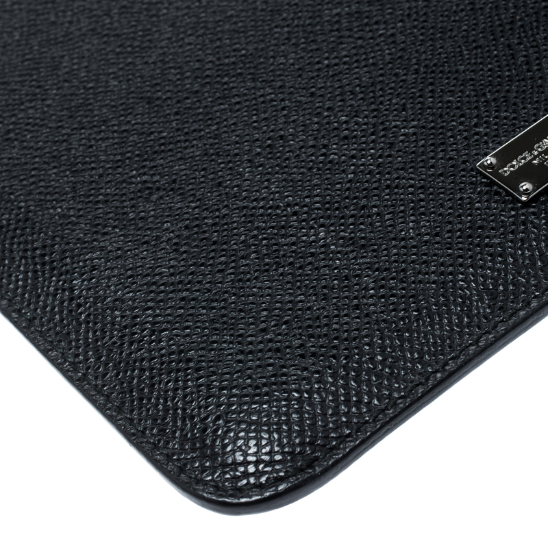 DOLCE & GABBANA Tablet Fitted Case Leather Designer Cowboy Patch iPad  mini $500