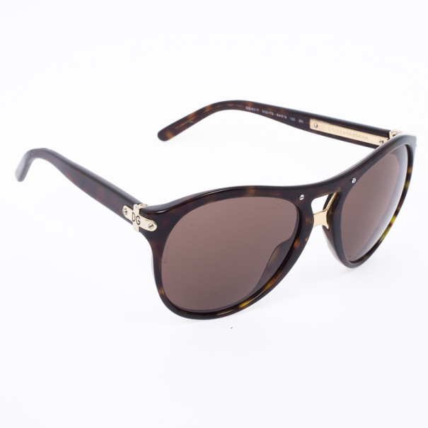 Dolce and Gabbana Tortoise Frame Womens Sunglasses 