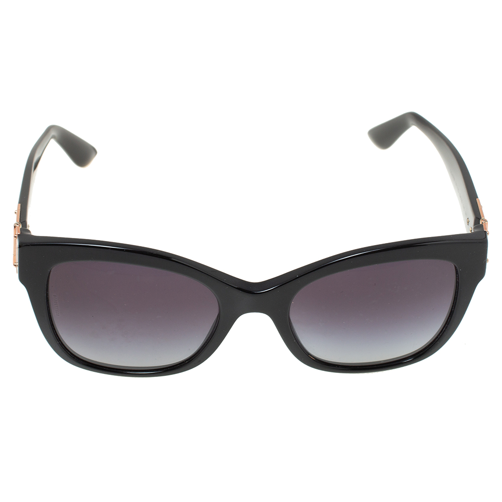 

Dolce & Gabbana Black/ Grey Gradient DG 4309 Cat Eye Sunglasses