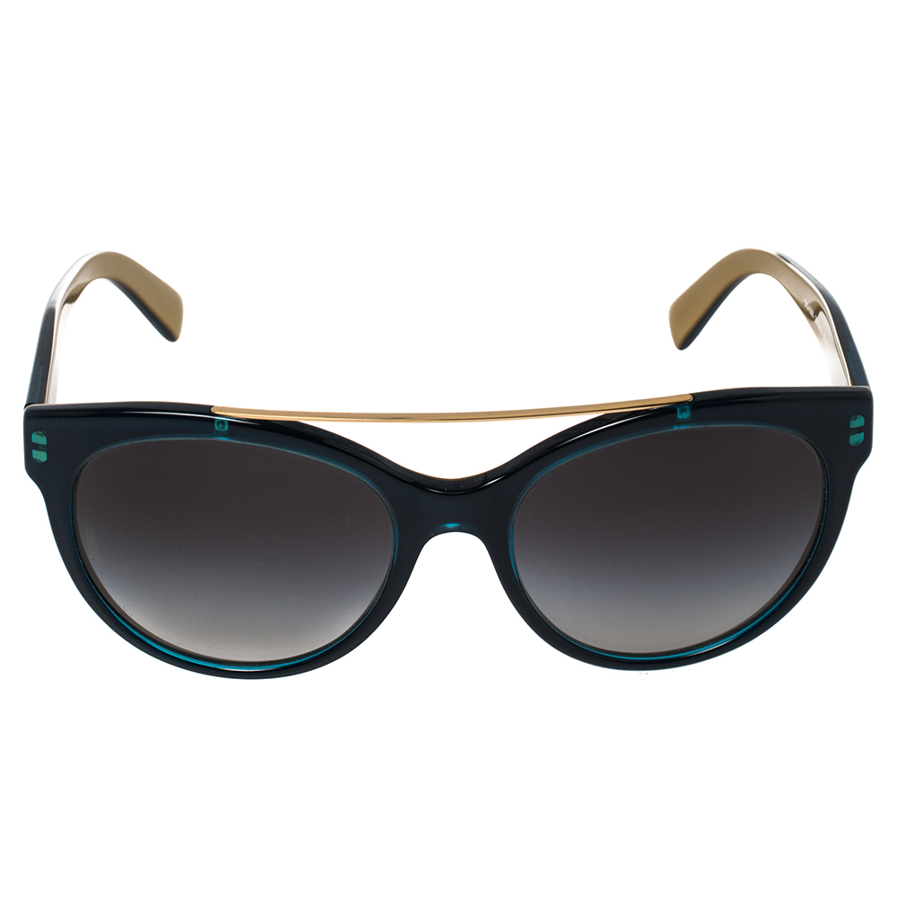 

Dolce & Gabbana Blue / Grey Gradient DG4280 Cat Eye Sunglasses
