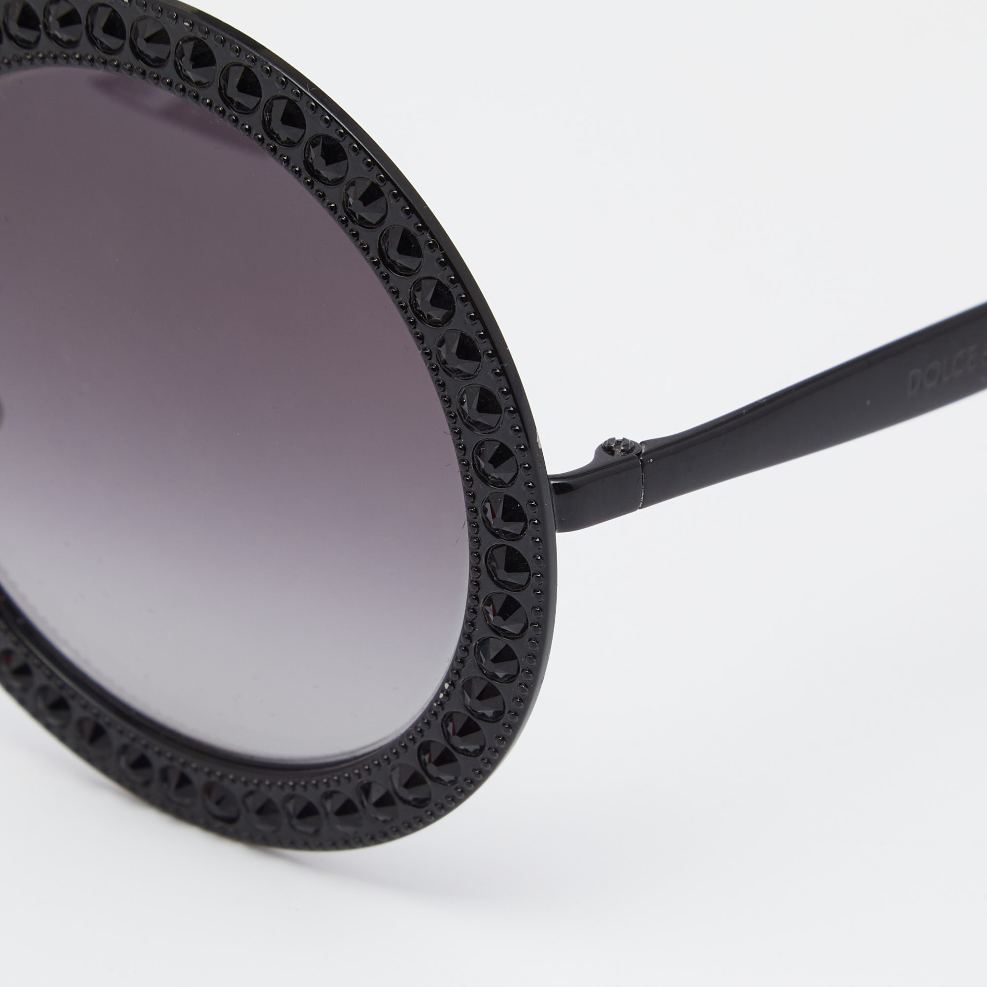 

Dolce & Gabbana Black DG2170-B Round Sunglasses