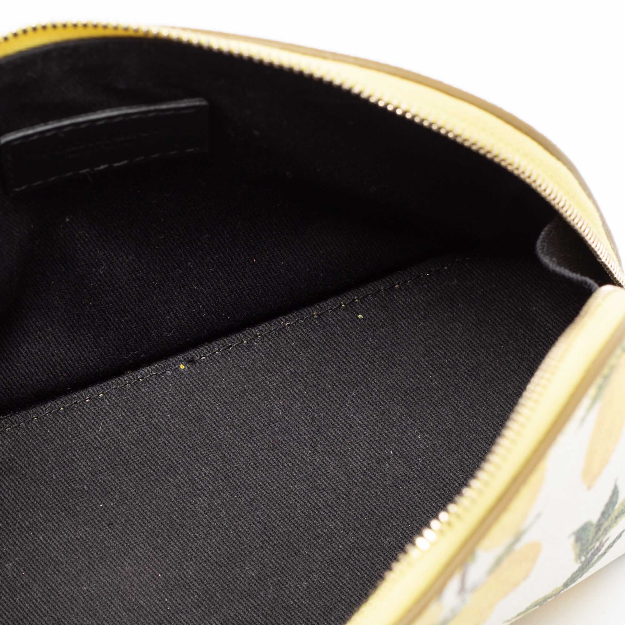 

Dolce & Gabbana Multicolor Printed Leather Cosmetic Pouch