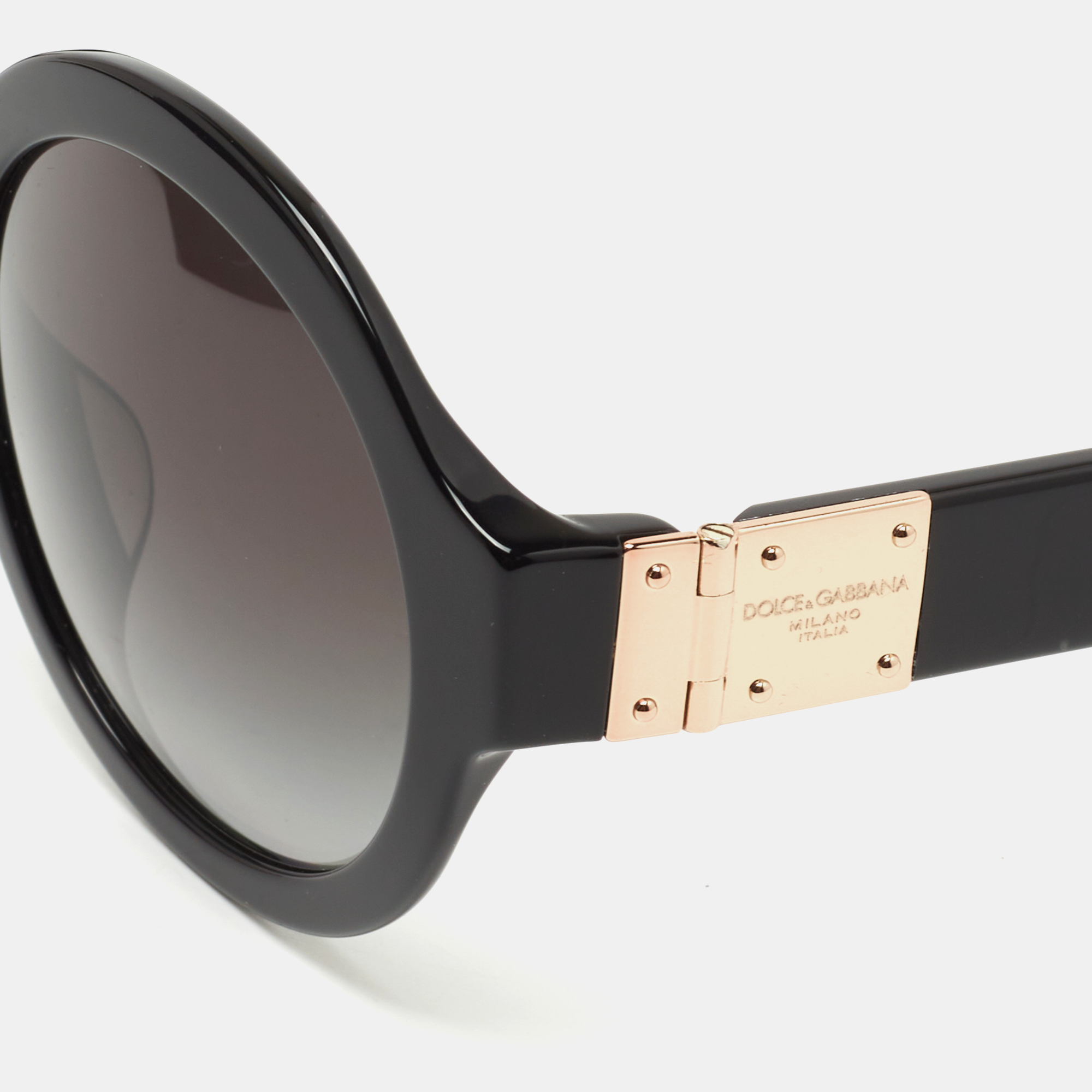 

Dolce & Gabbana Black Gradient DG4331-F Round Sunglasses