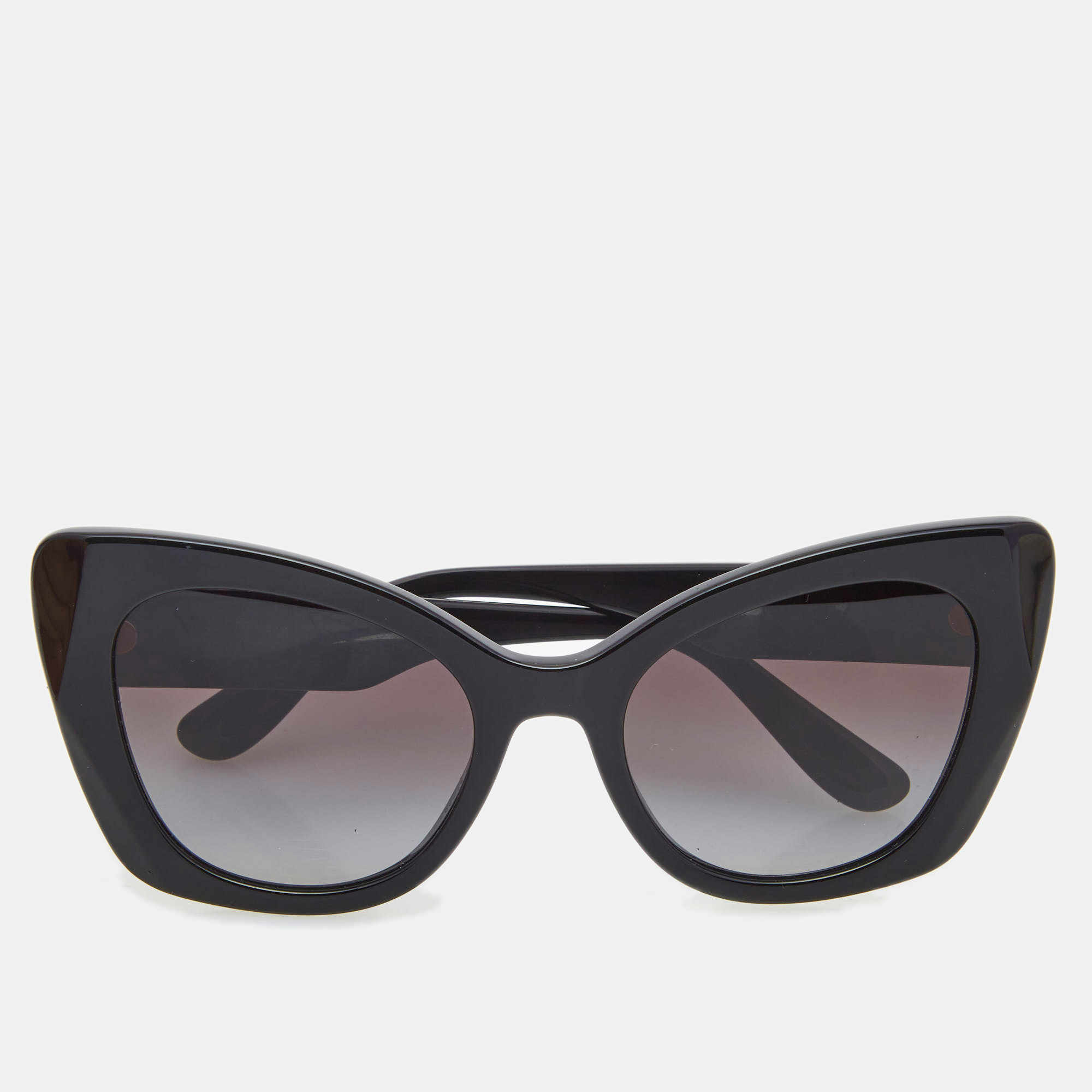 Dolce And Gabbana Black Dg4405 Butterfly Sunglasses Dolce And Gabbana The Luxury Closet