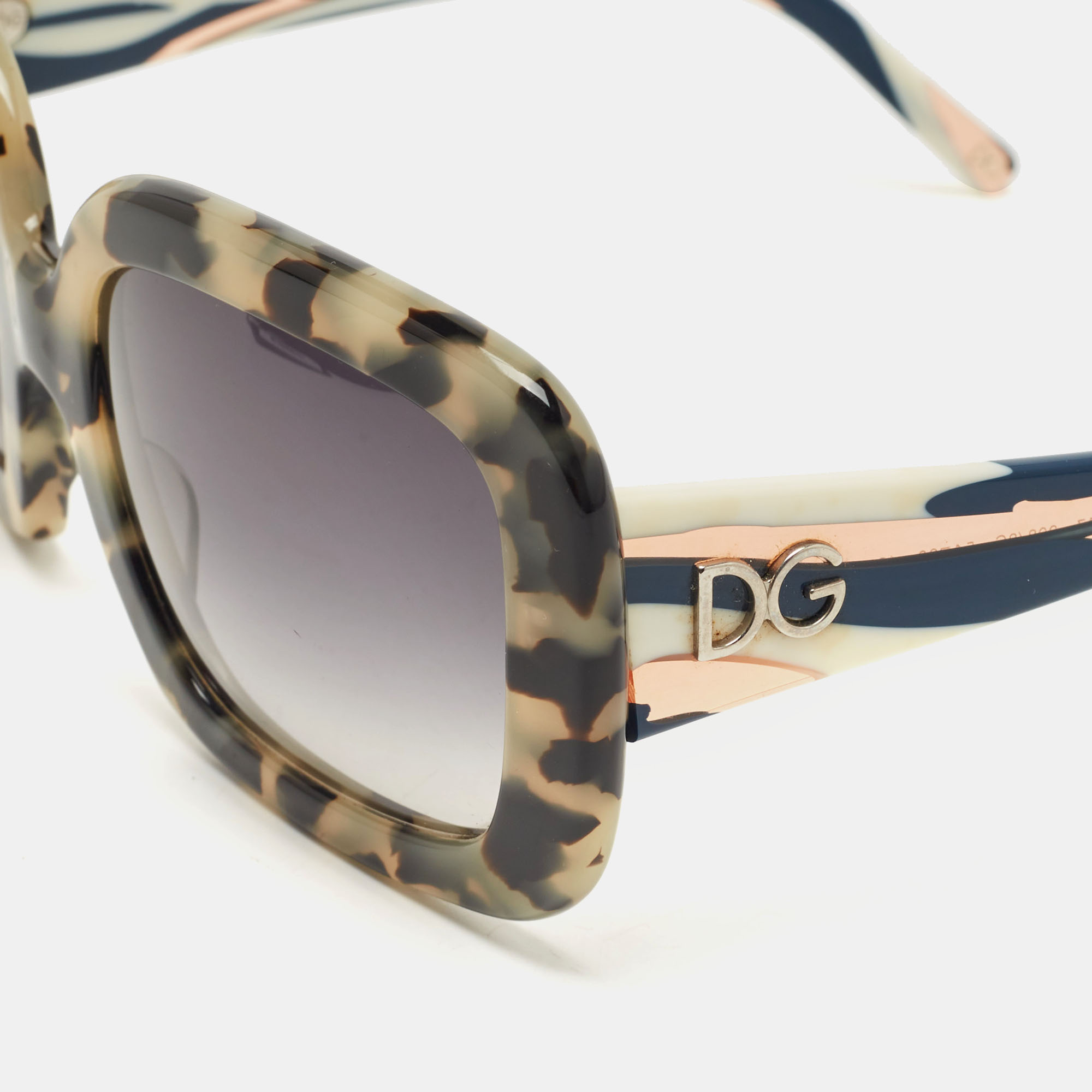 

Dolce & Gabbana Multicolor Printed Gradient Square Sunglasses