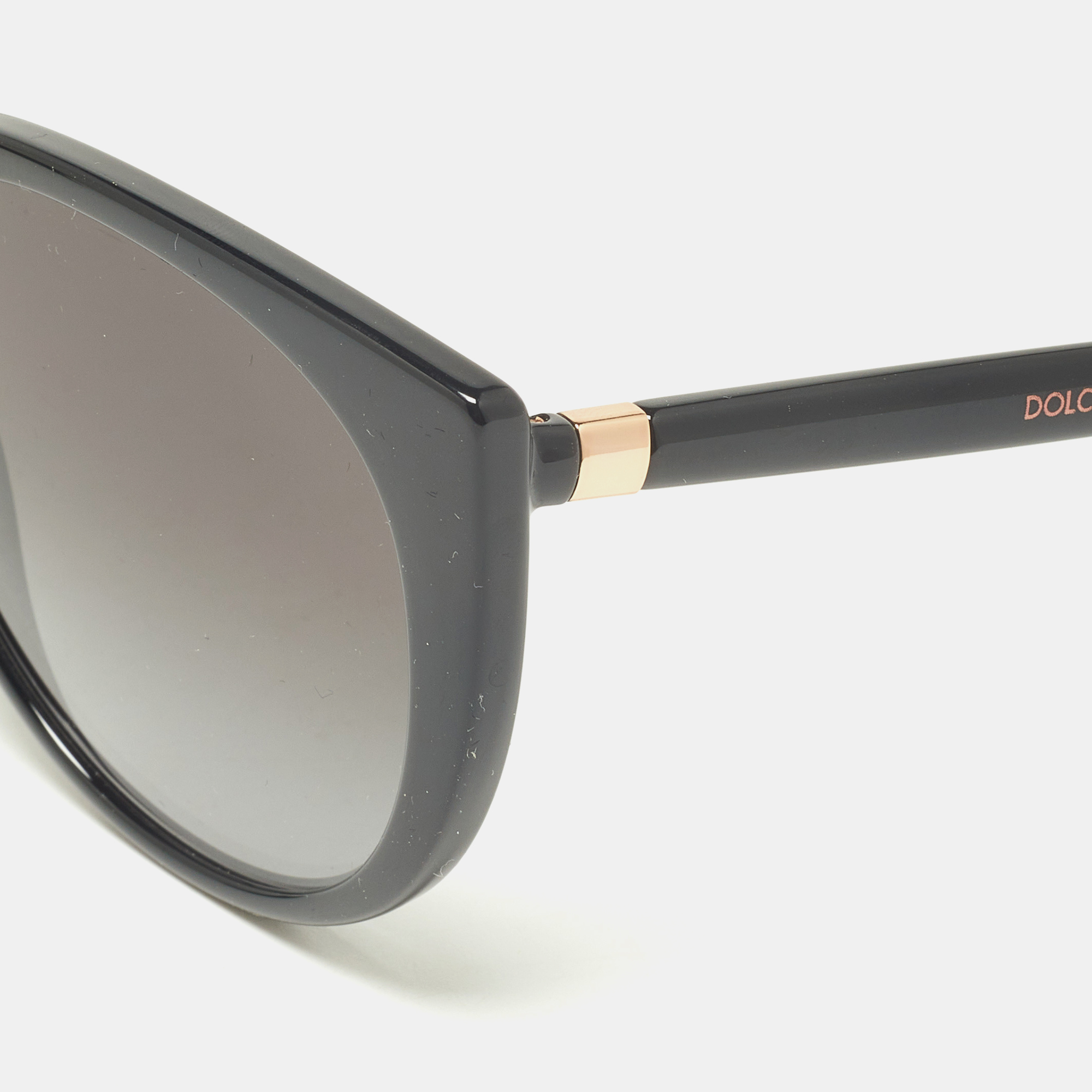 

Dolce & Gabbana Black/Grey DG6119 Cat Eye Sunglasses