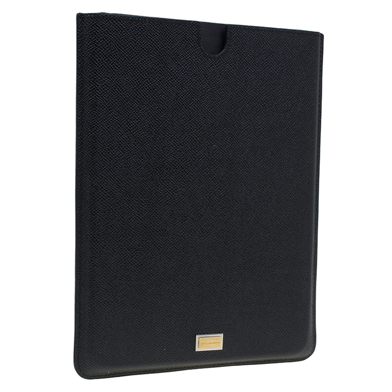 

Dolce & Gabbana Black Leather IPad 2 Case