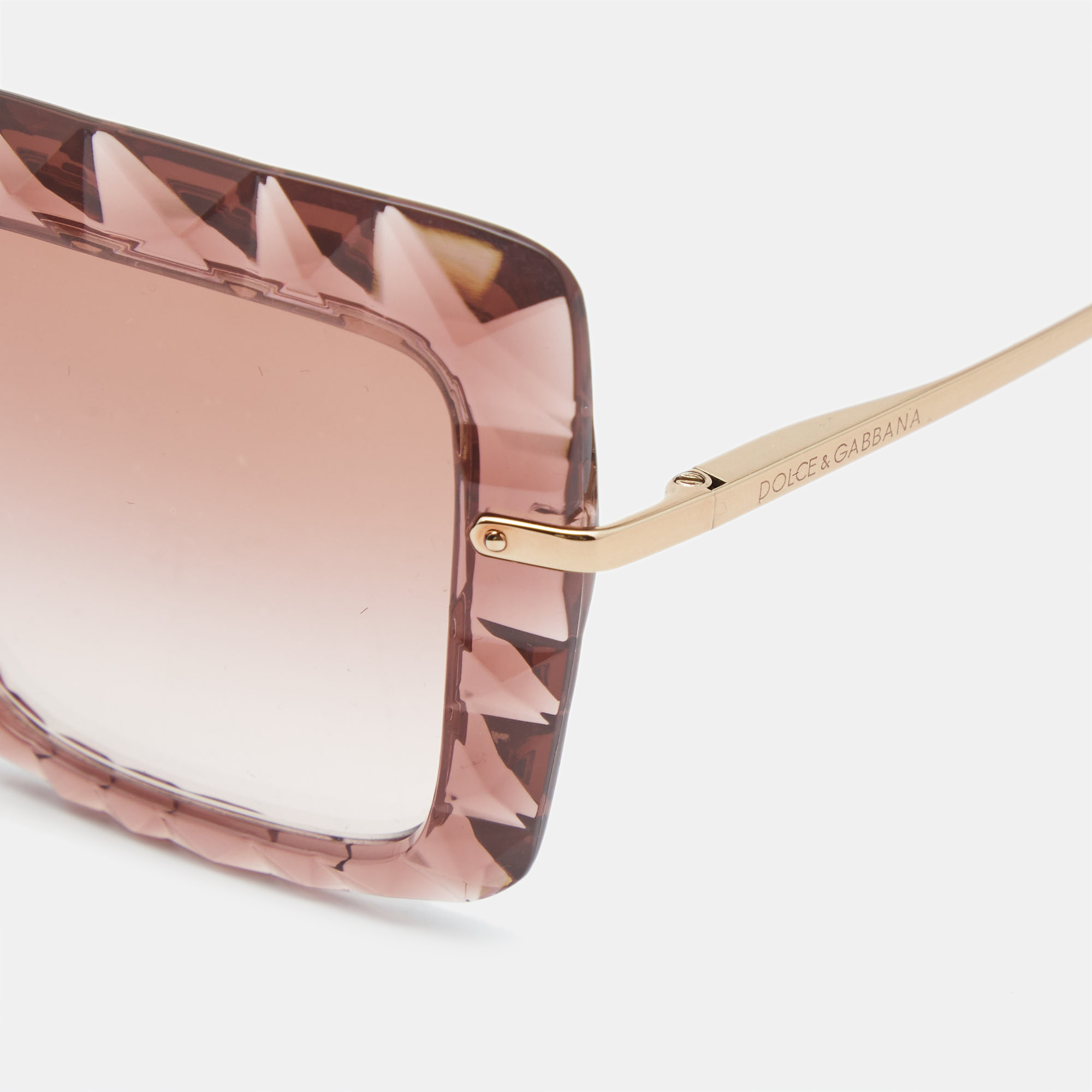 

Dolce & Gabbana Pink Gradient DG6111 Square Sunglasses