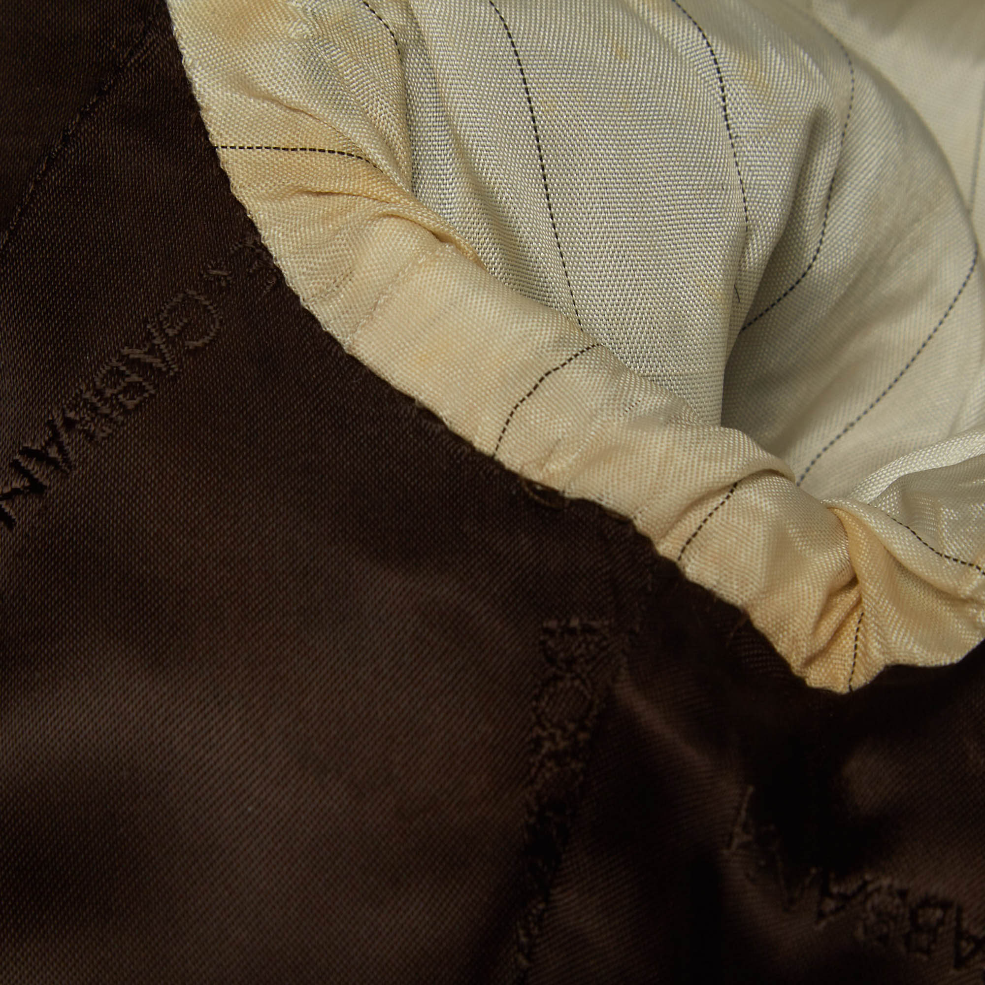 Dolce & Gabbana Vintage Tan Corduroy Button Front Jacket M 