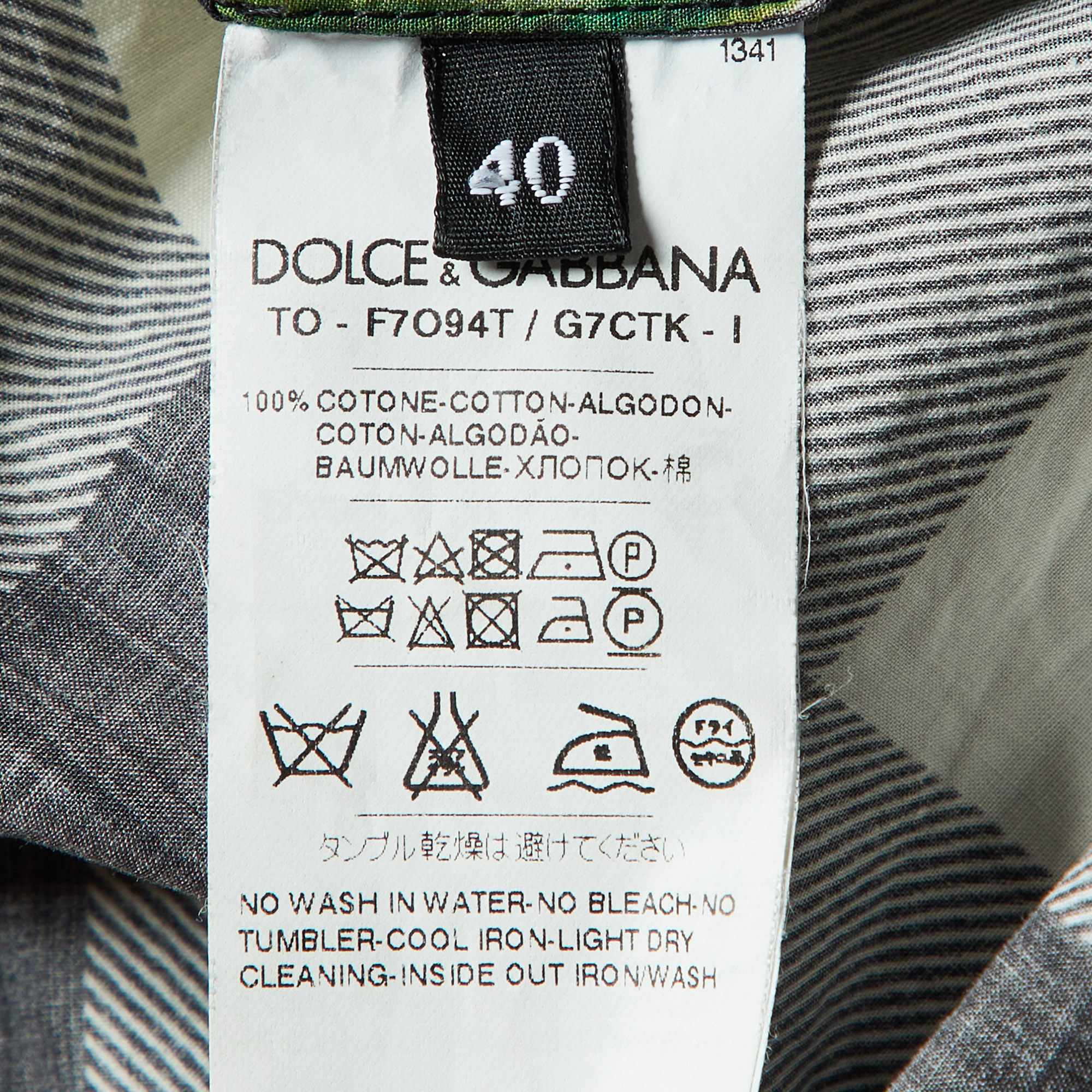 Dolce & Gabbana Black Floral and Checked Print Cotton Sleeveless Top S 
