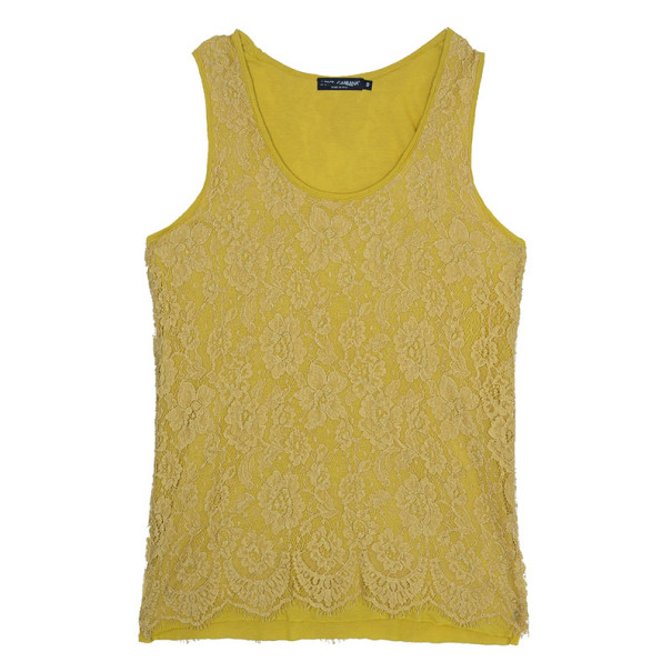 Pre Owned Dolce and Gabbana Lace Top S