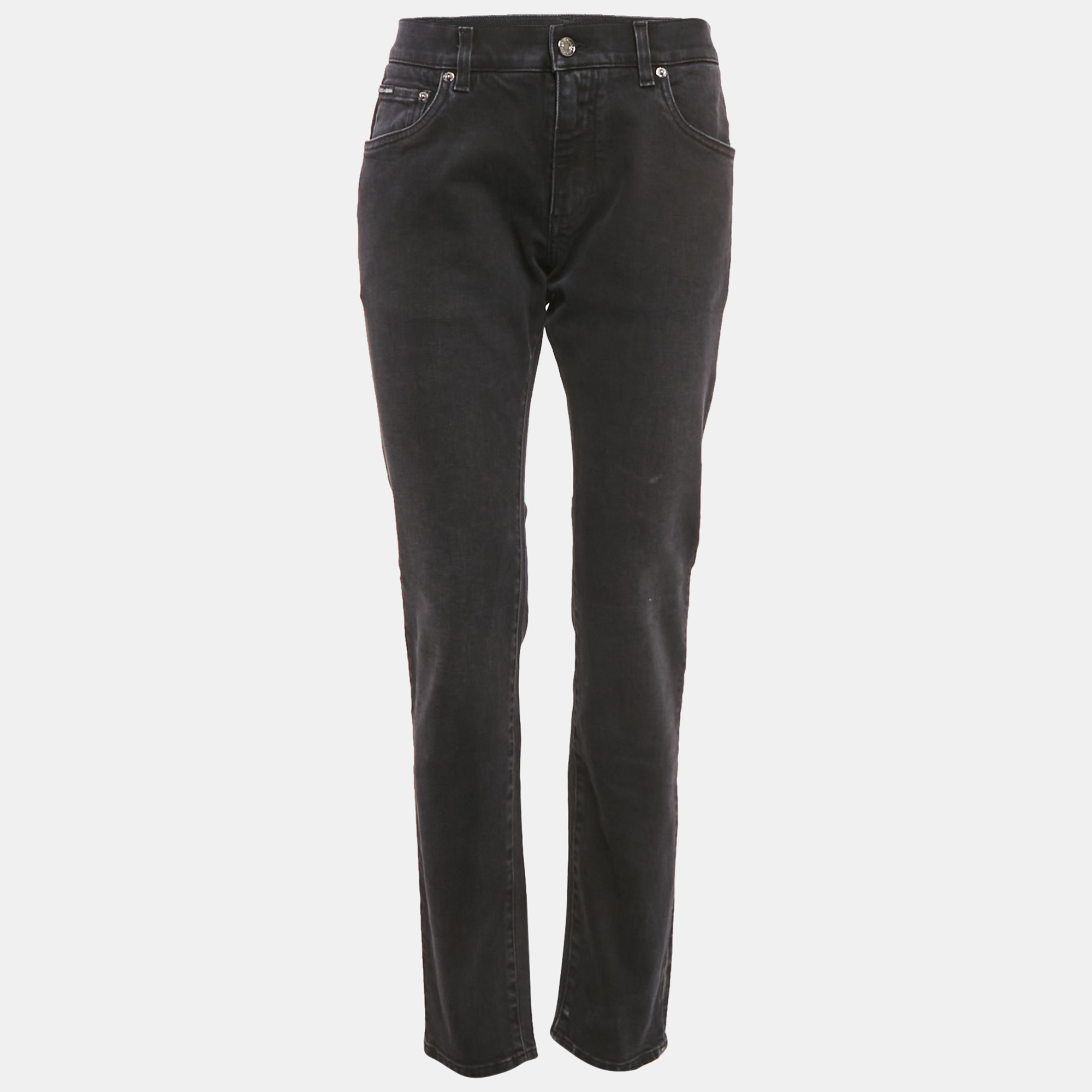 

Dolce & Gabbana Black Denim Slim Fit Jeans L Waist 32"