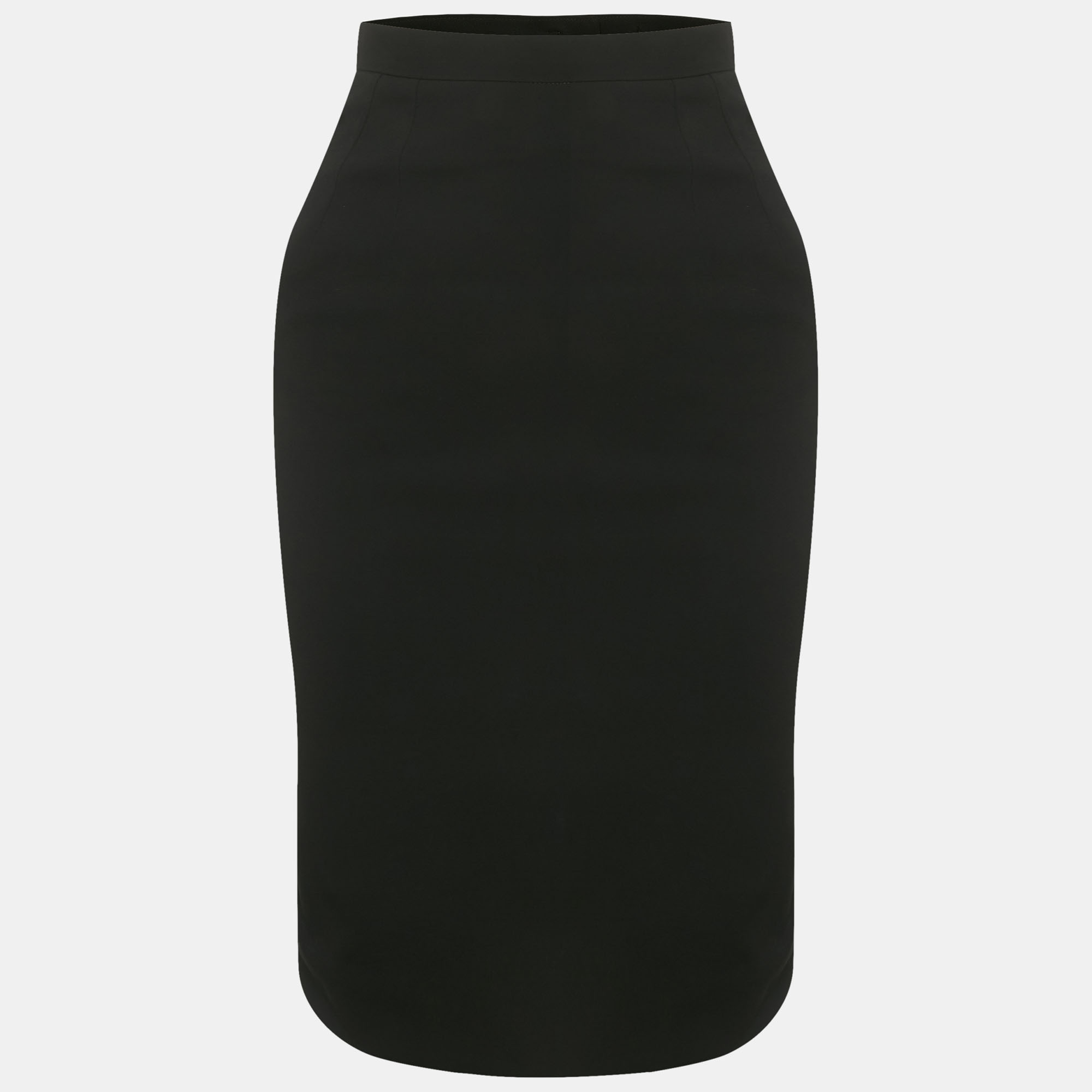 

Dolce & Gabbana Black Crepe Pencil Skirt XS