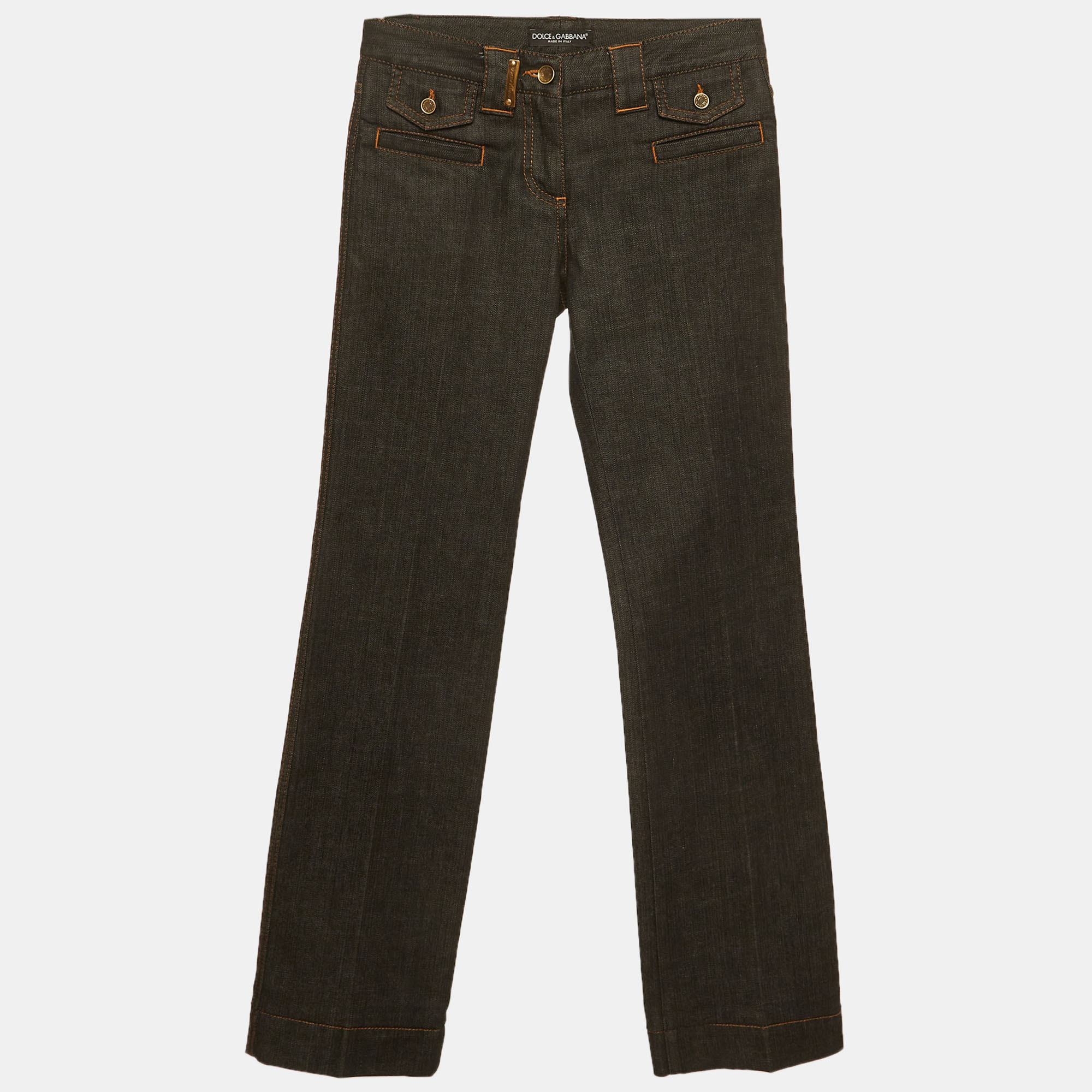

Dolce & Gabbana Black Denim Slim Fit Jeans XS/Waist 26"