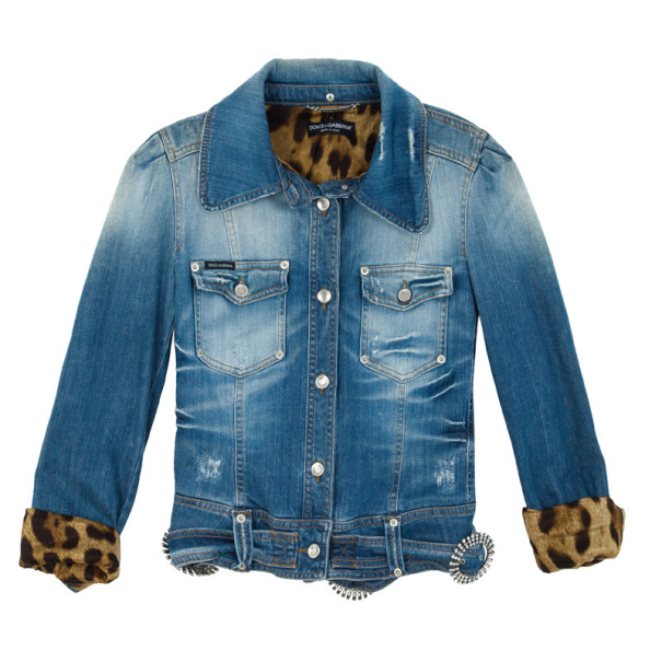 Pre Owned Dolce and Gabbana Denim Jacket L
