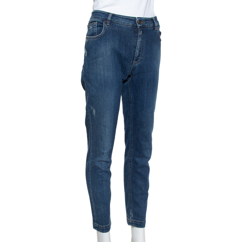 

Dolce & Gabbana Navy Blue Denim Slim Fit Kate Jeans