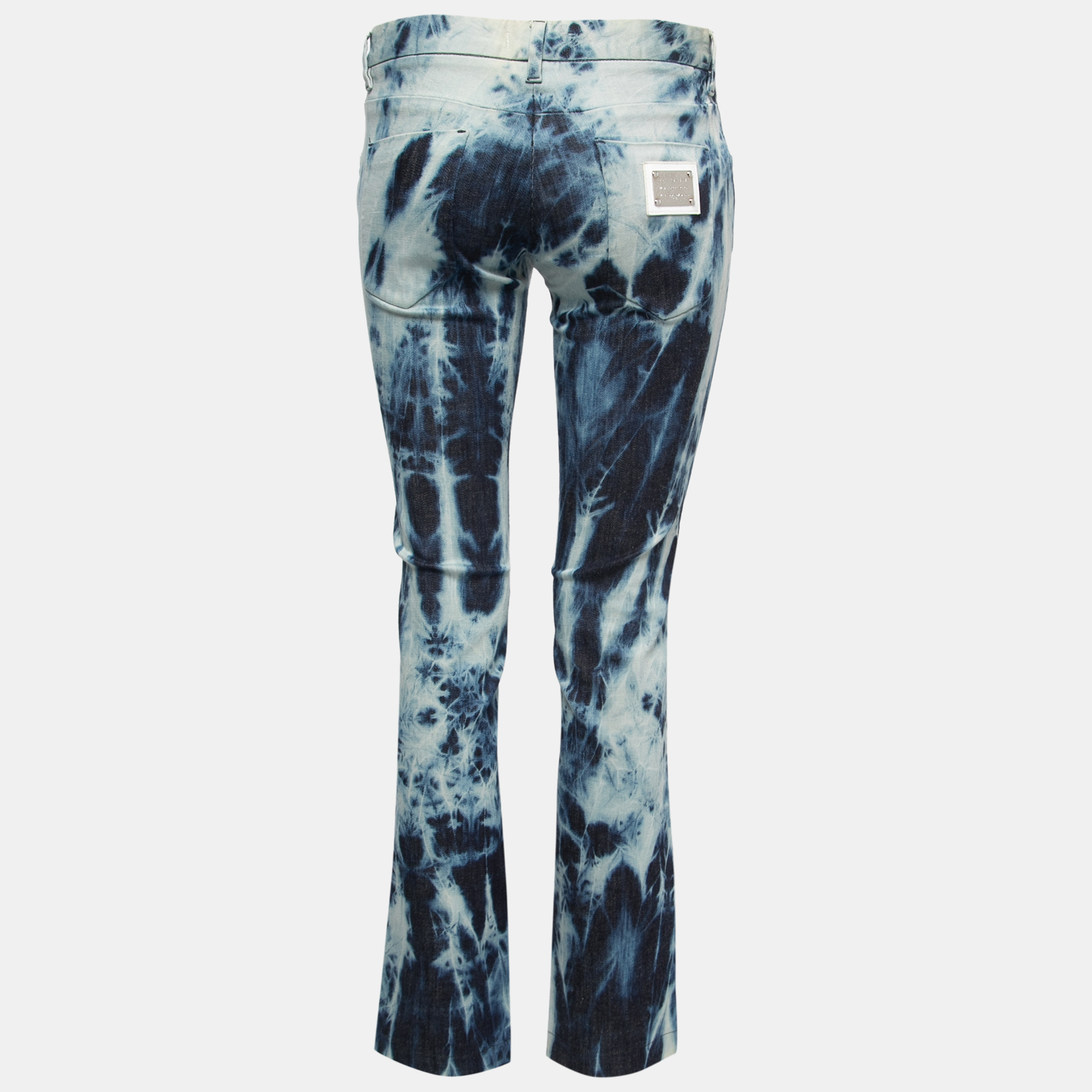 

Dolce & Gabbana Blue Tye-Dye Denim Jeans  Waist 30