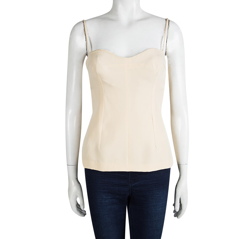 

Dolce & Gabbana Beige Sleeveless Top