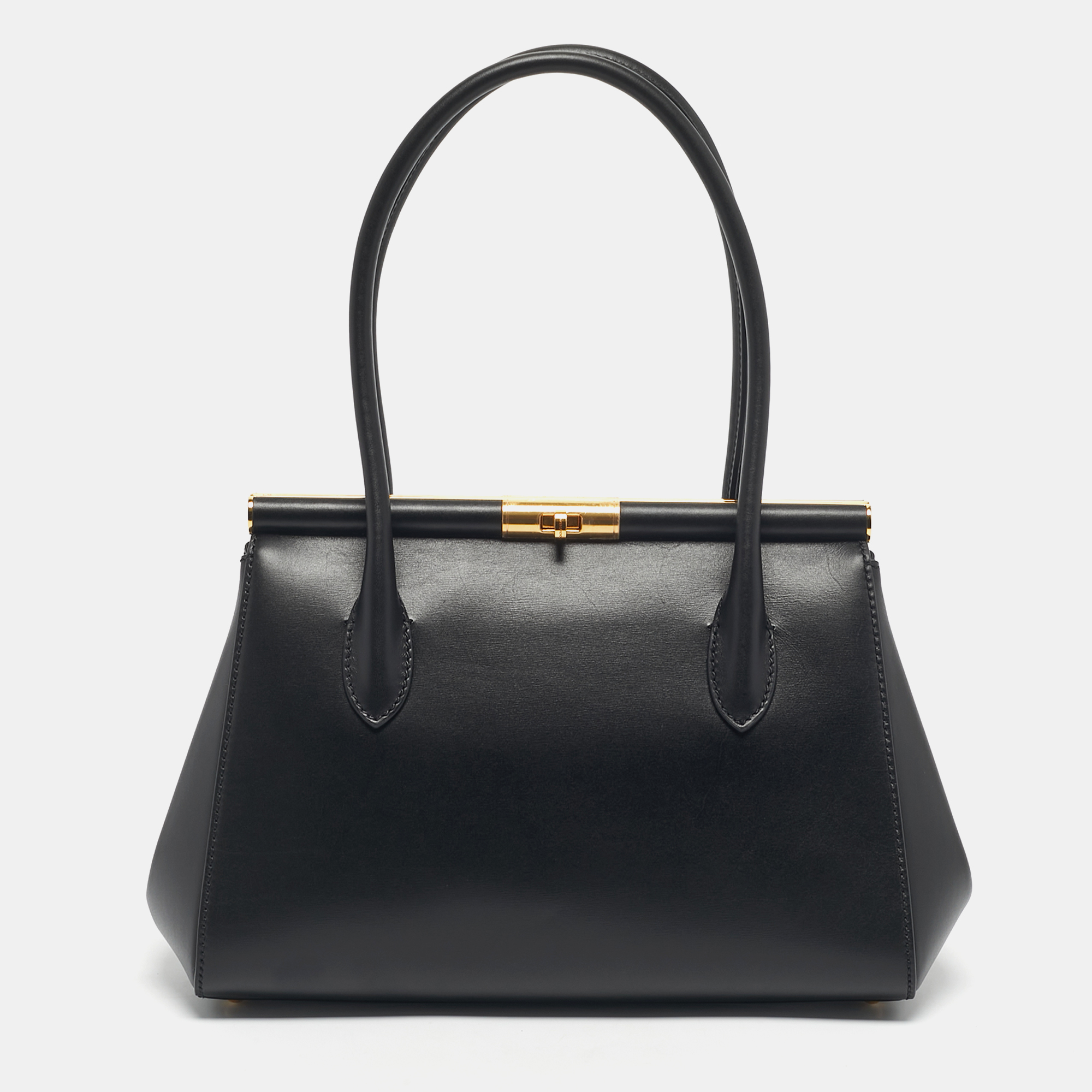 

Dolce & Gabbana Black Leather Marlene Tote