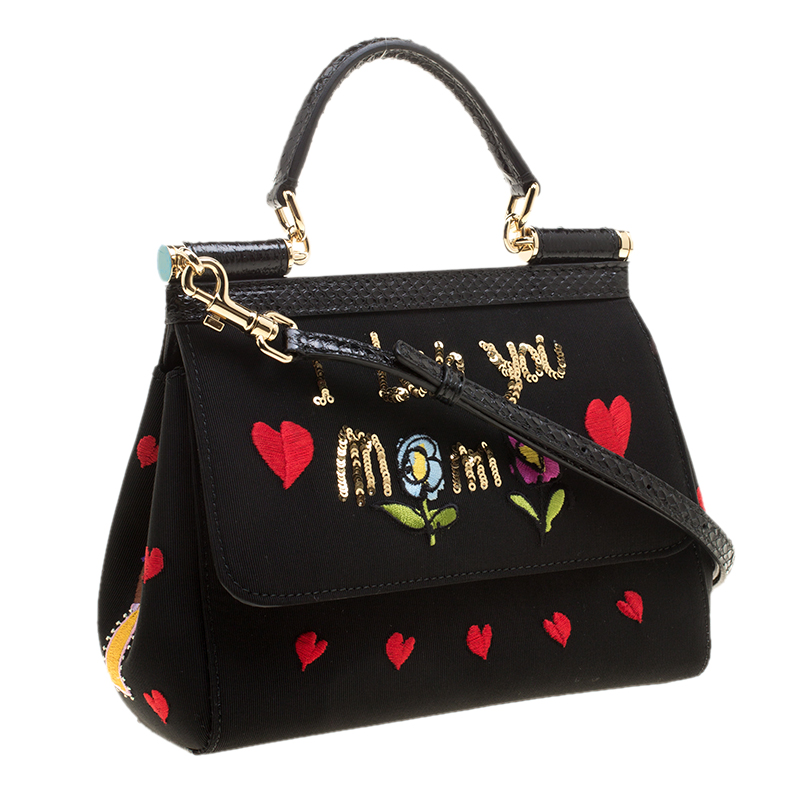 Dolce & Gabbana You Make Me Love You Miss Sicily Small Handbag