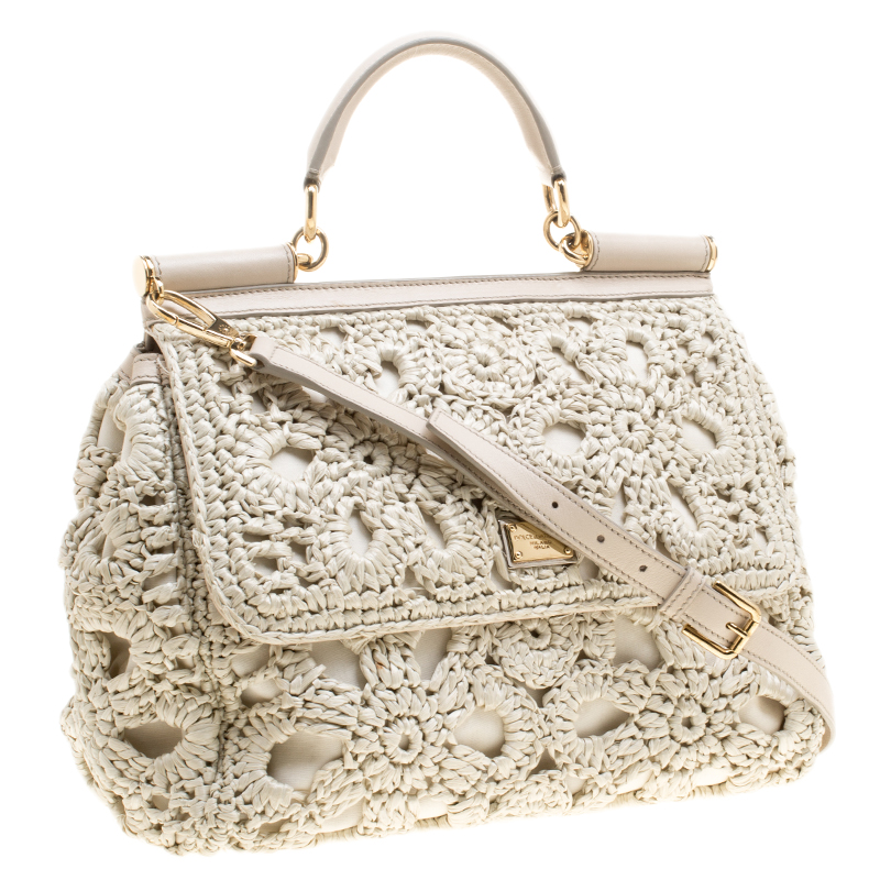 dolce gabbana bag white