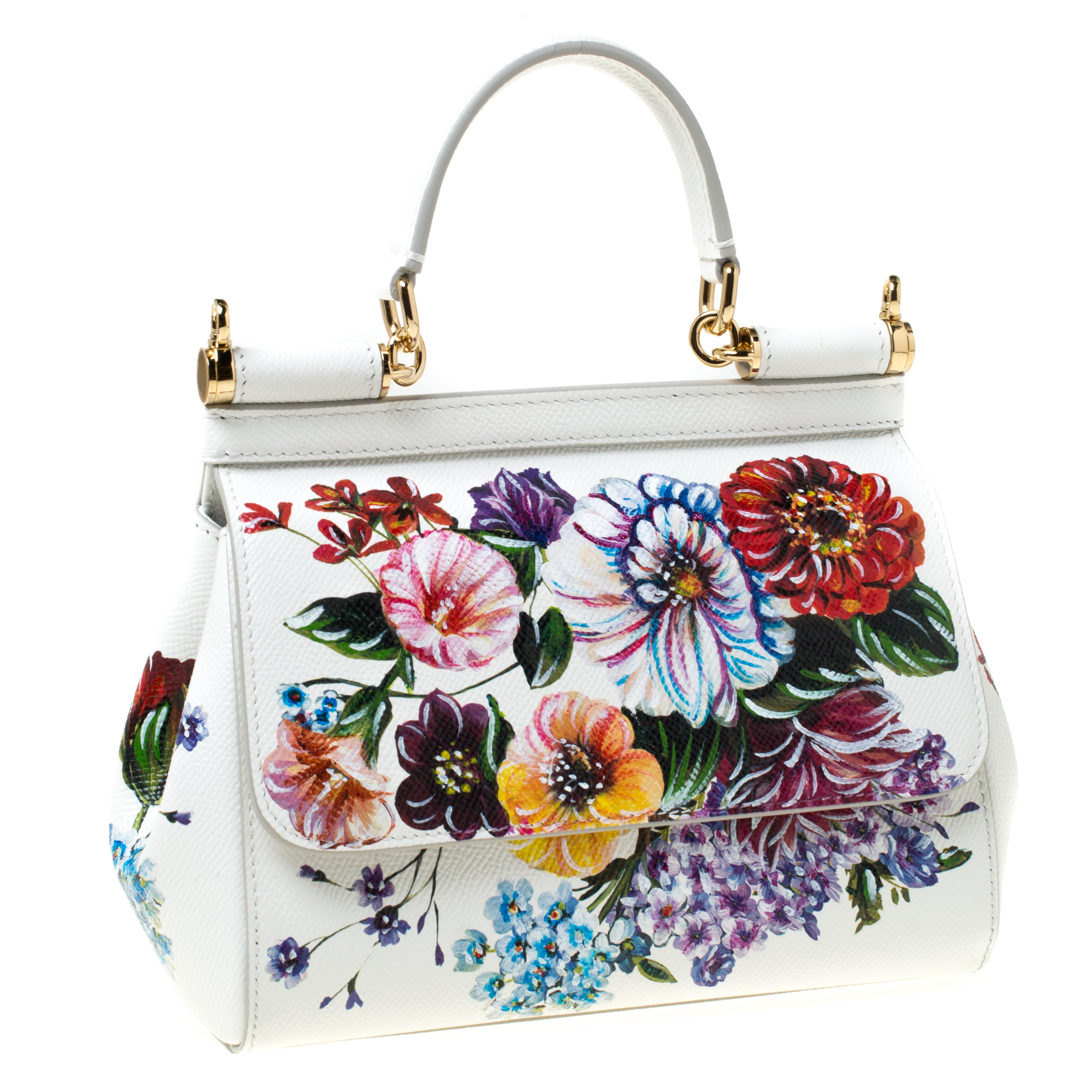 Dolce & Gabbana Dauphine Floral Miss Sicily Bag