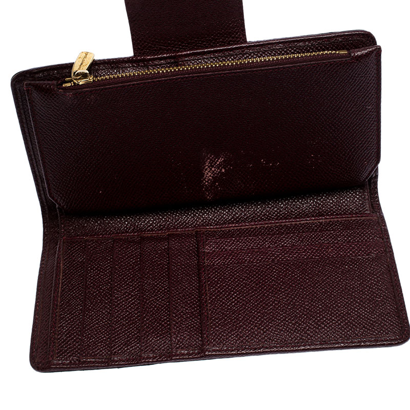 

Dolce and Gabbana Brown/Black Leopard Print Leather Continental Wallet