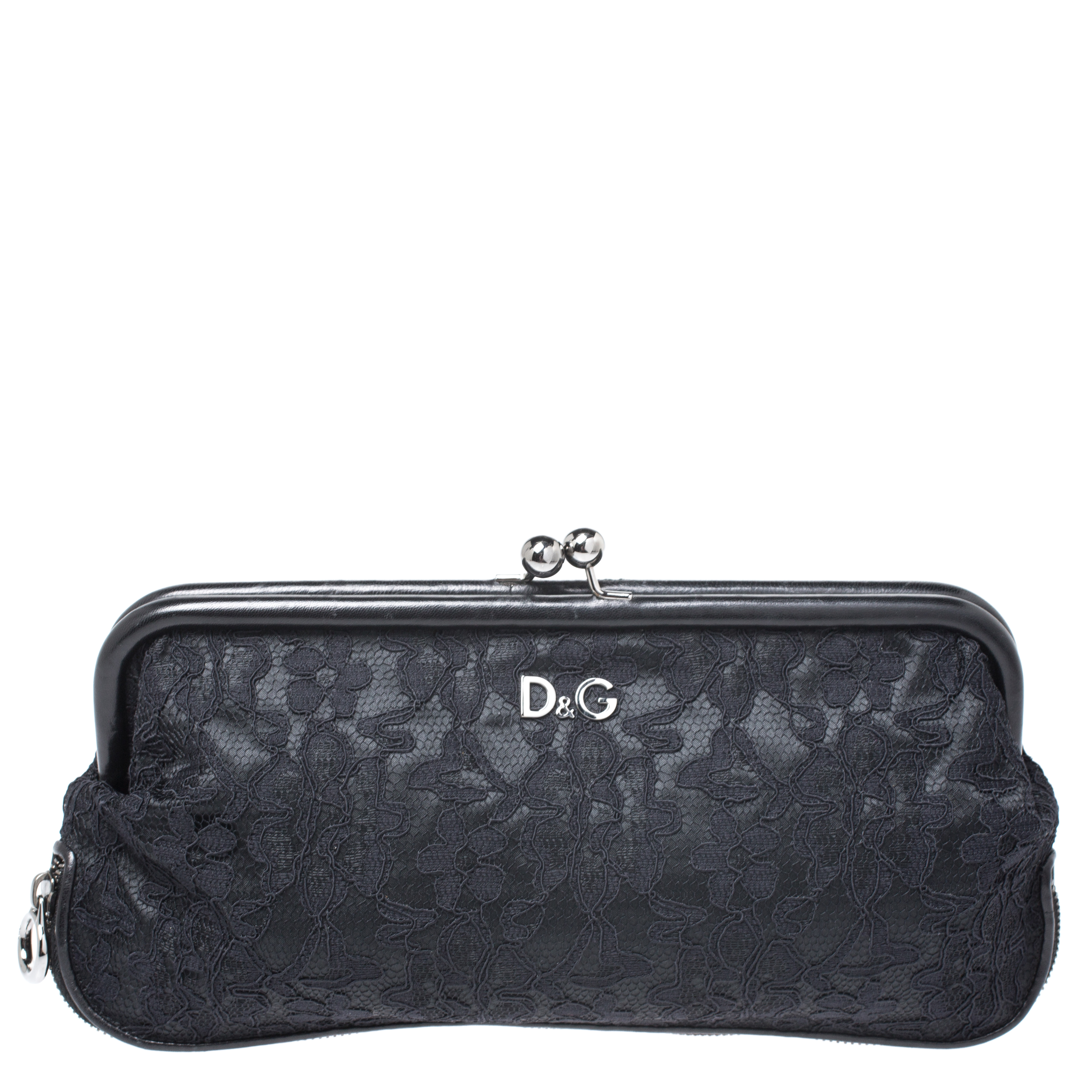 black lace clutch