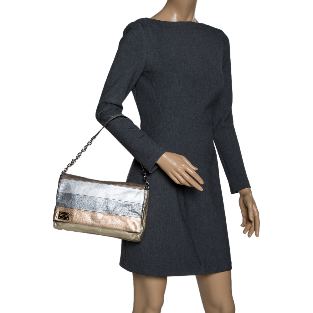 

Dolce & Gabbana Multicolor Glazed Leather Miss Martini Shoulder Bag