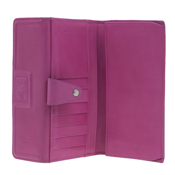 

Dolce & Gabbana Pink Leather Wallet