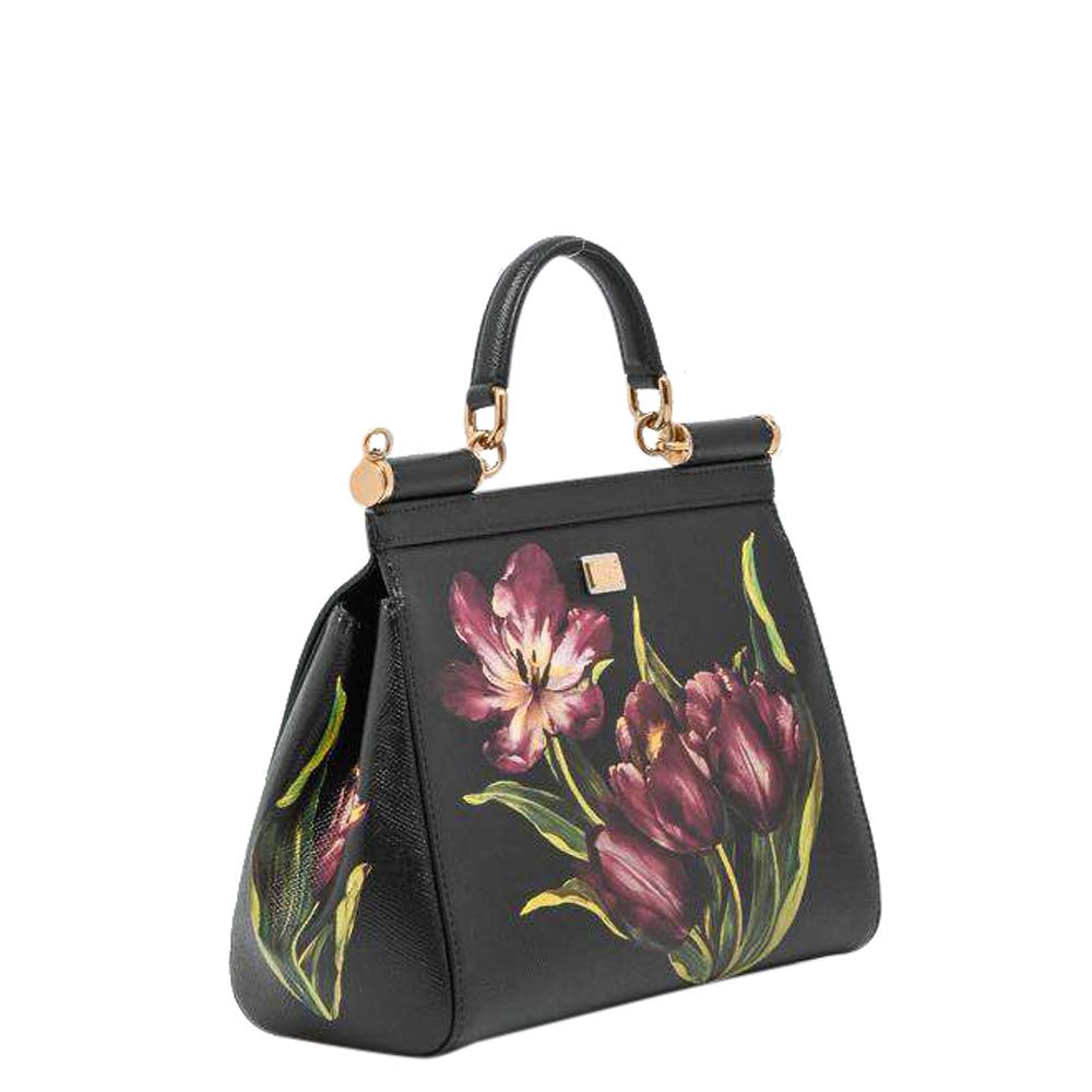 

Dolce and Gabbana Multicolor Leather Miss Sicily Bag