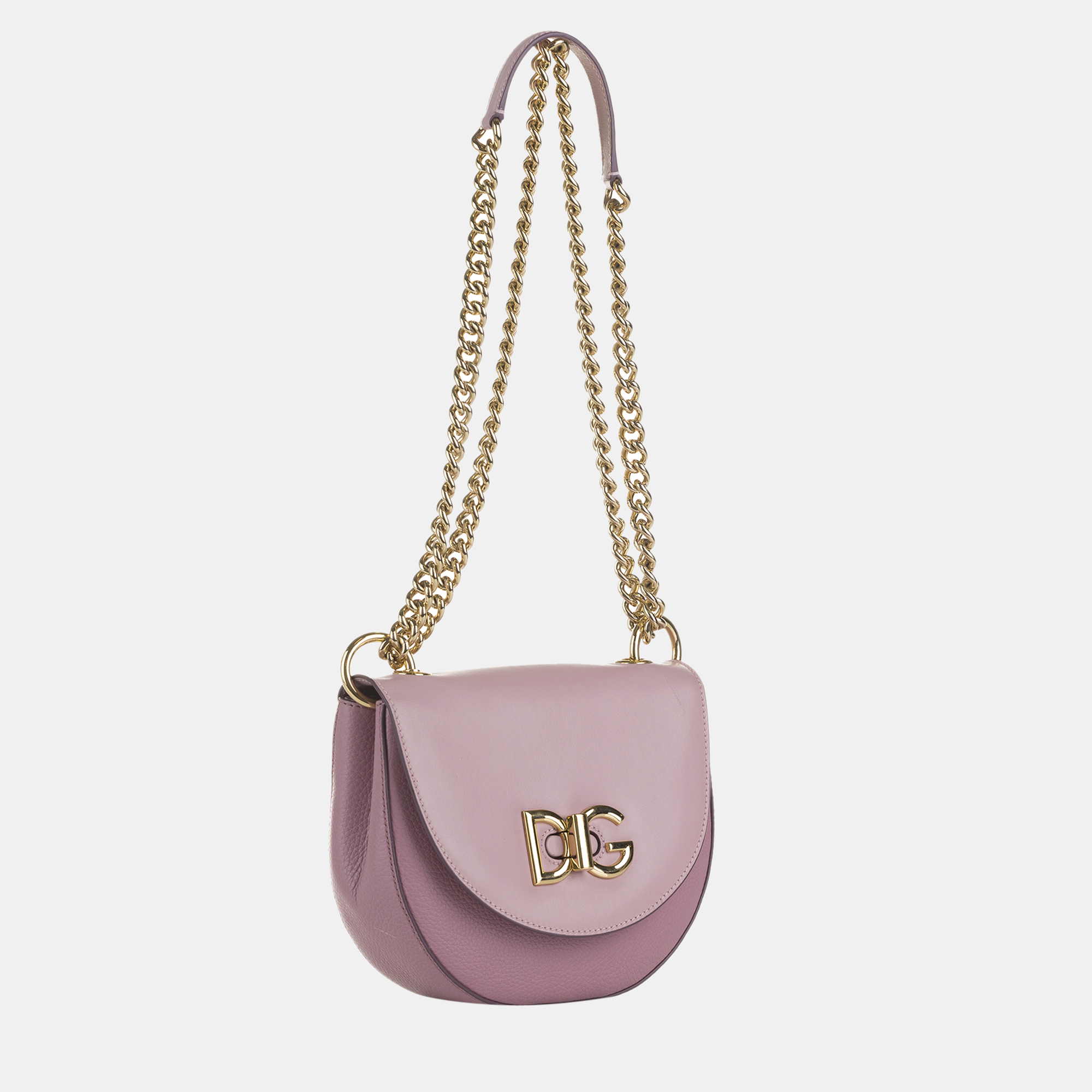 

Dolce & Gabbana Pink Wifi Leather Shoulder Bag